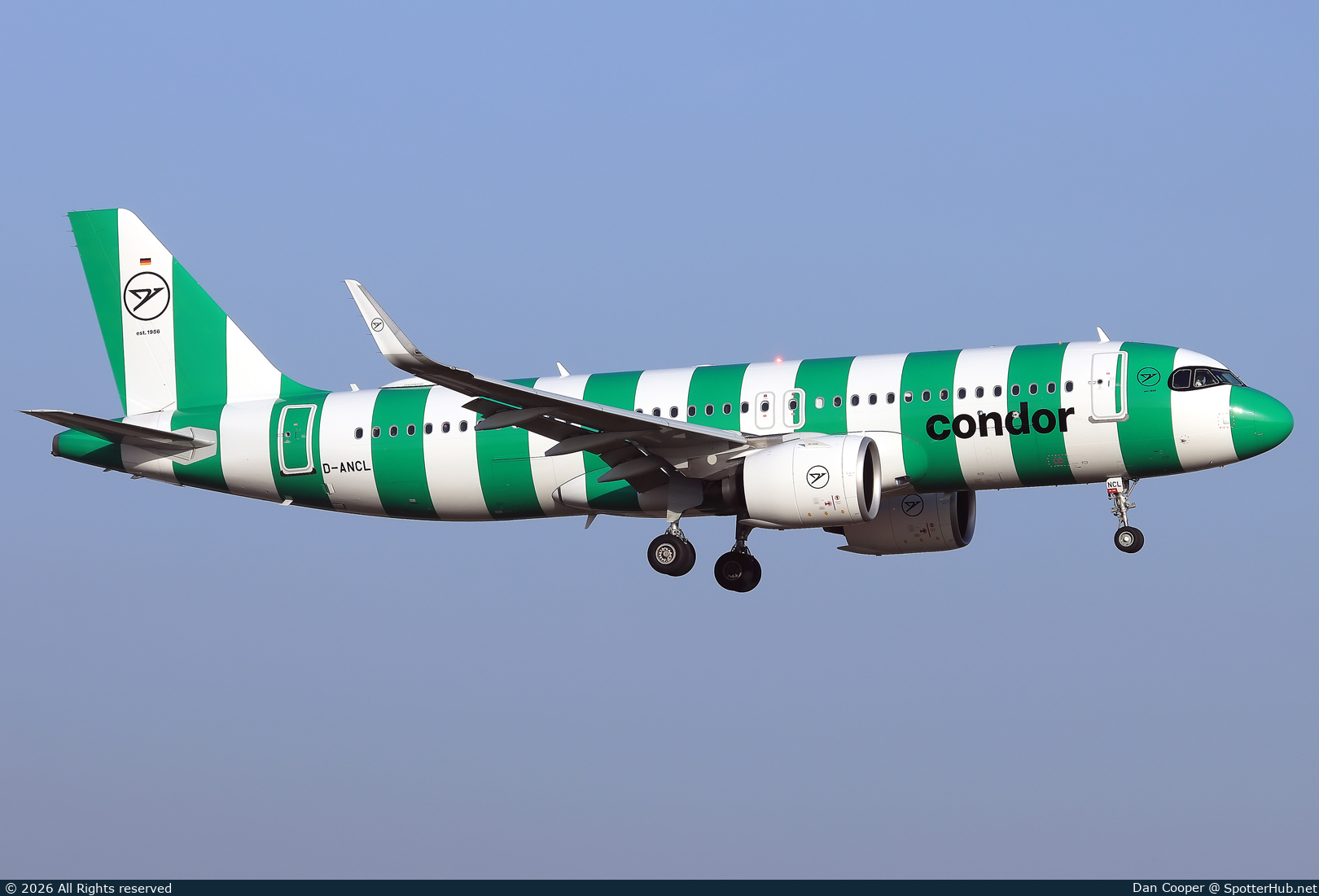 Photo of D-ANCL - Airbus A320-271N operated by Condor