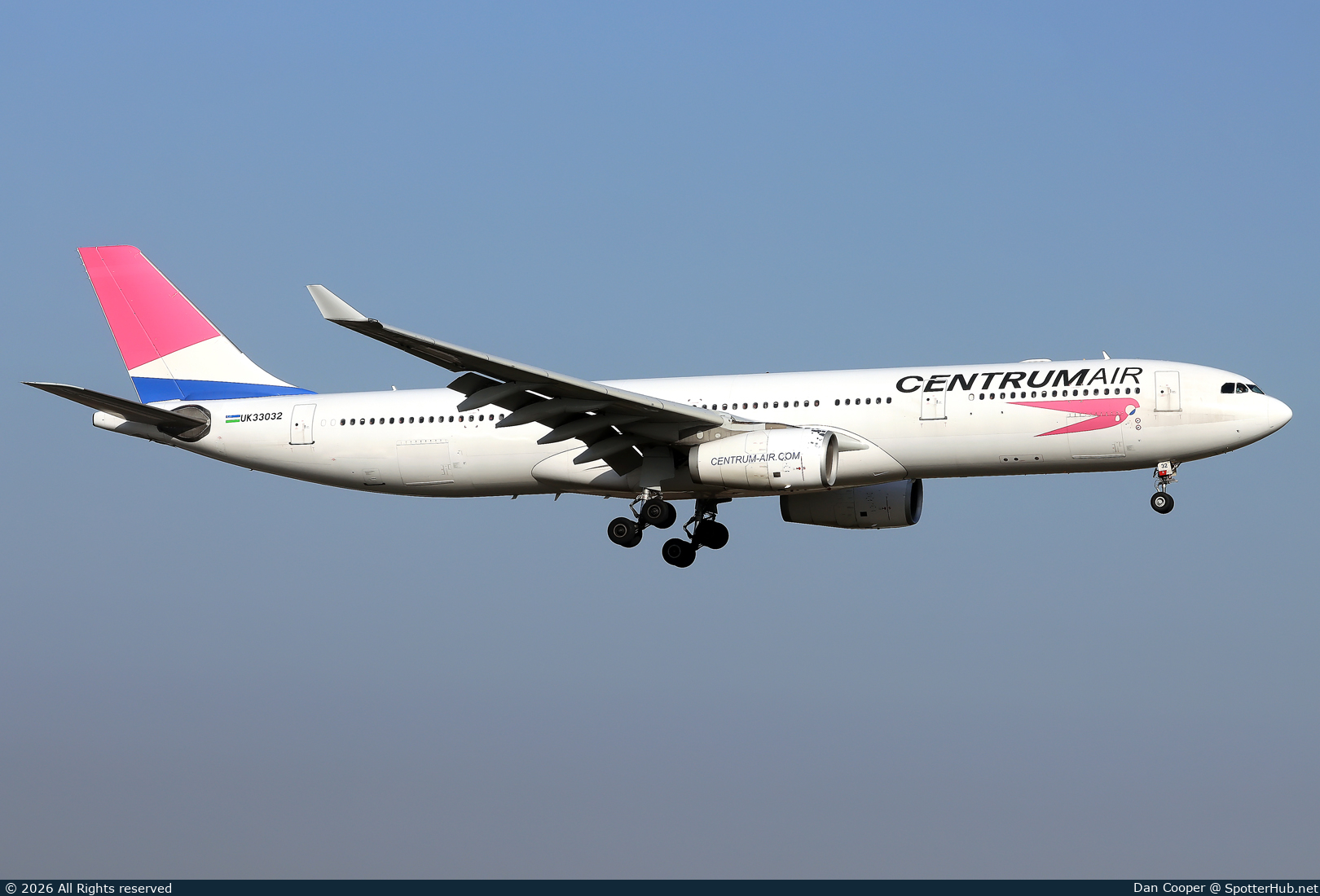 Photo of UK33032 - Airbus A330-343 operated by Centrum Air