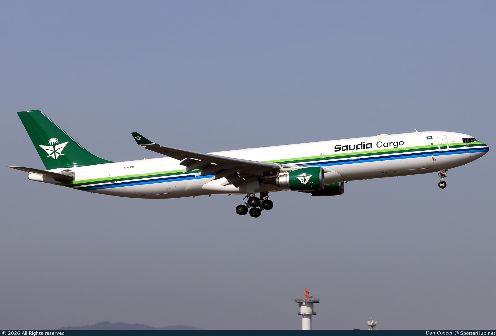 Photo of EI-LKD - Airbus A330-302(P2F) operated by Saudia Cargo (opb ASL Airlines Ireland)