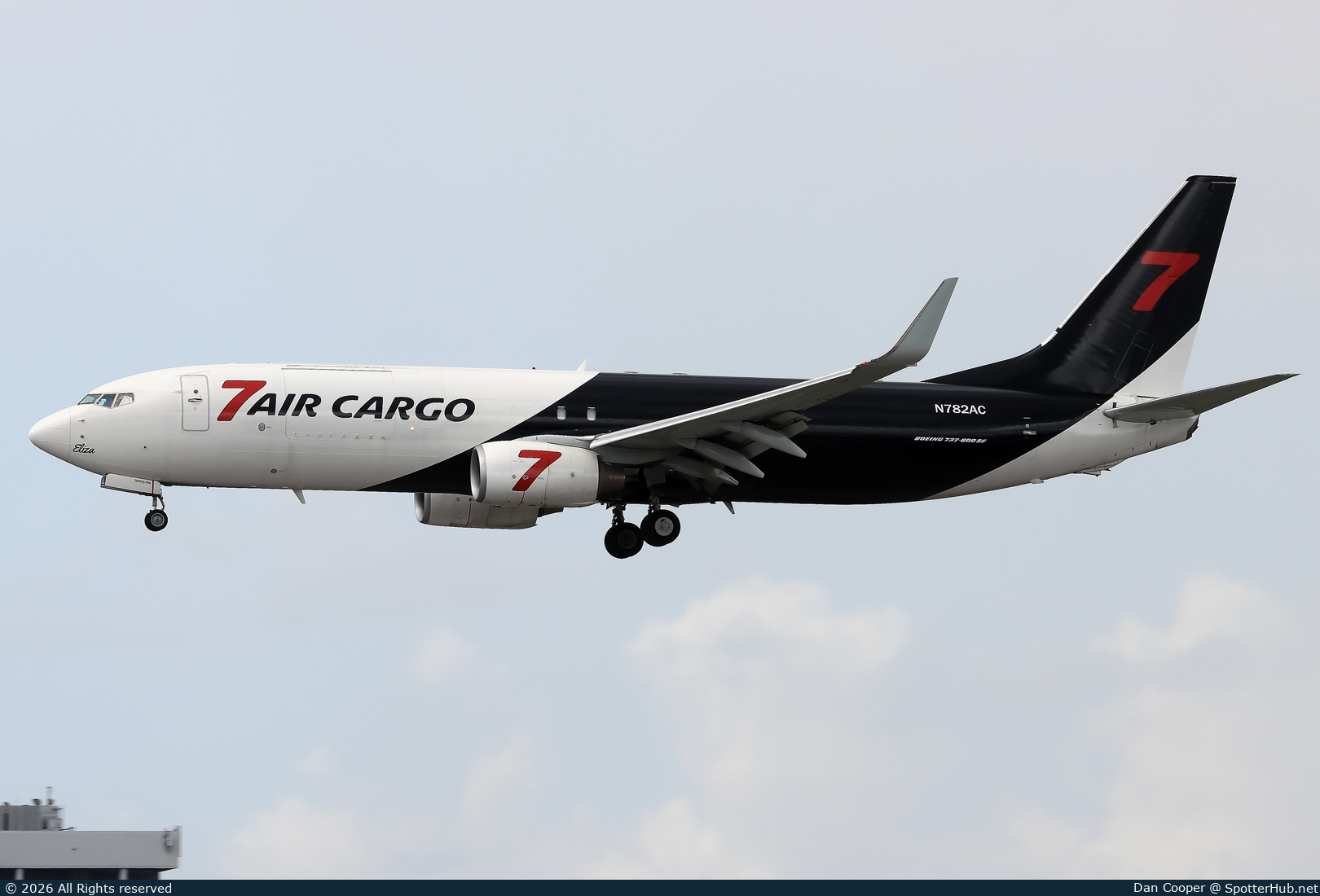 Photo of N782AC - Boeing 737-85R(SF) operated by 7Air Cargo