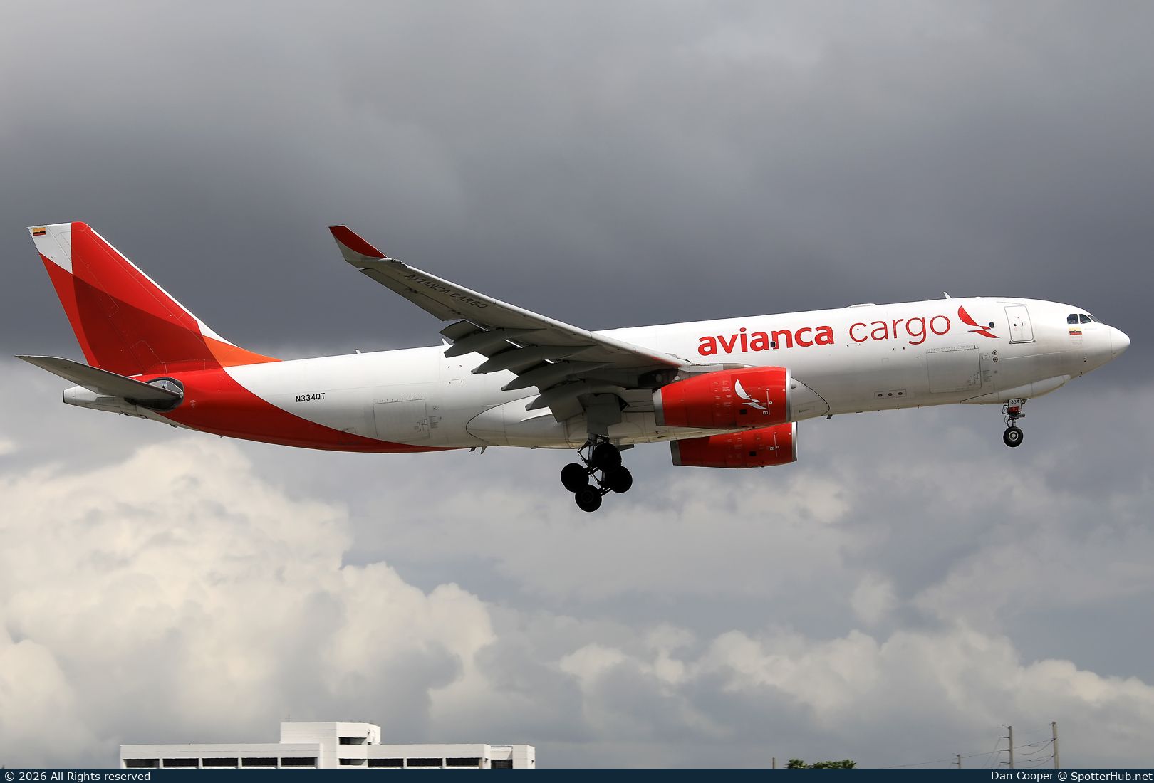 Photo of N334QT - Airbus A330-243F operated by Avianca Cargo