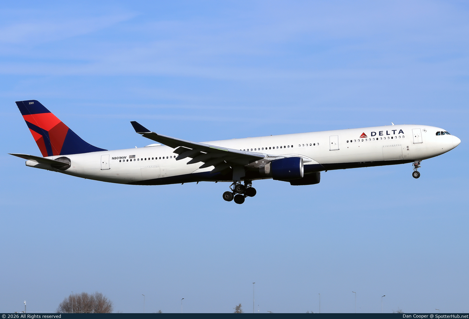 Photo of N801NW - Airbus A330-323 operated by Delta Air Lines