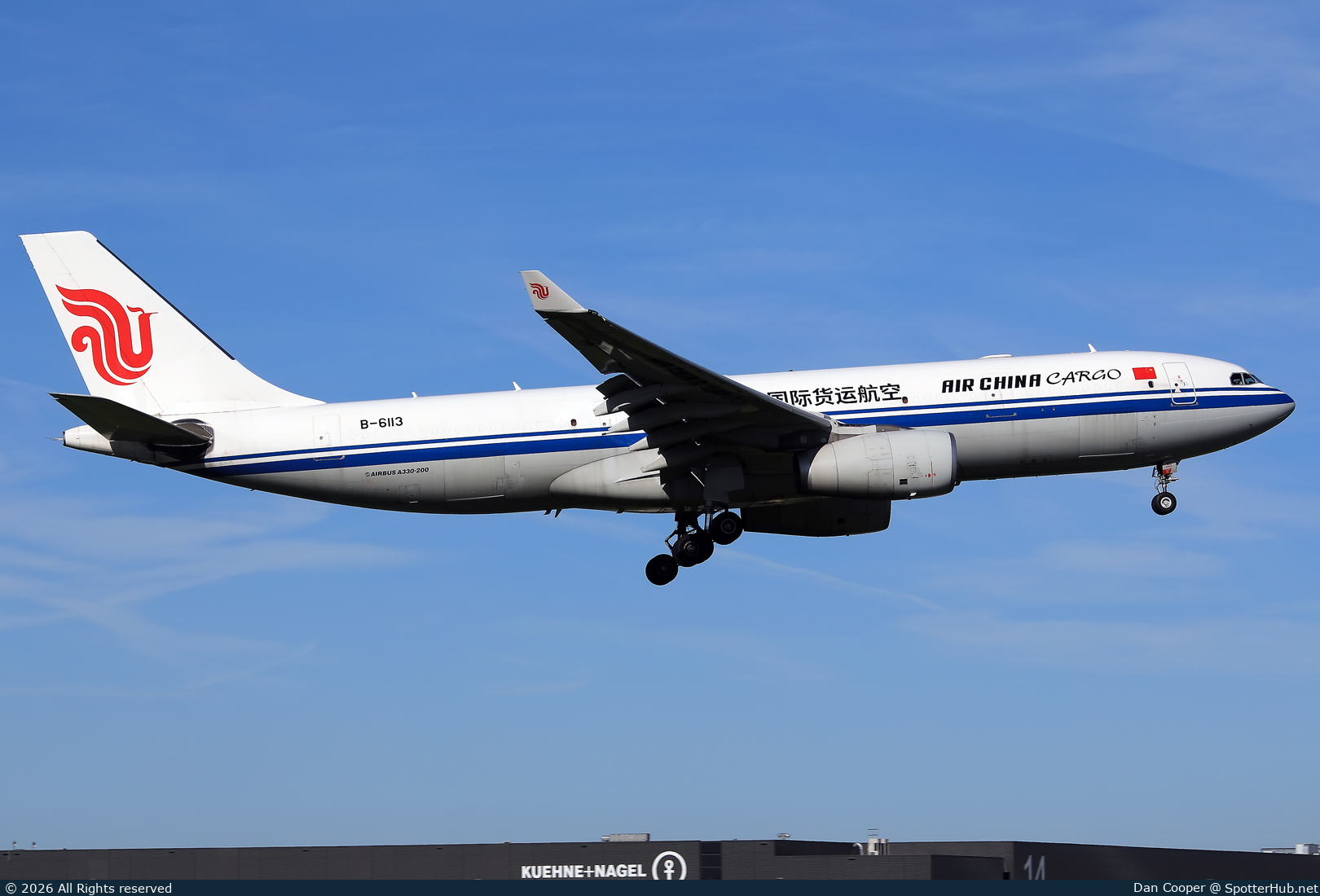 Photo of B-6113 - Airbus A330-243(P2F) operated by Air China Cargo