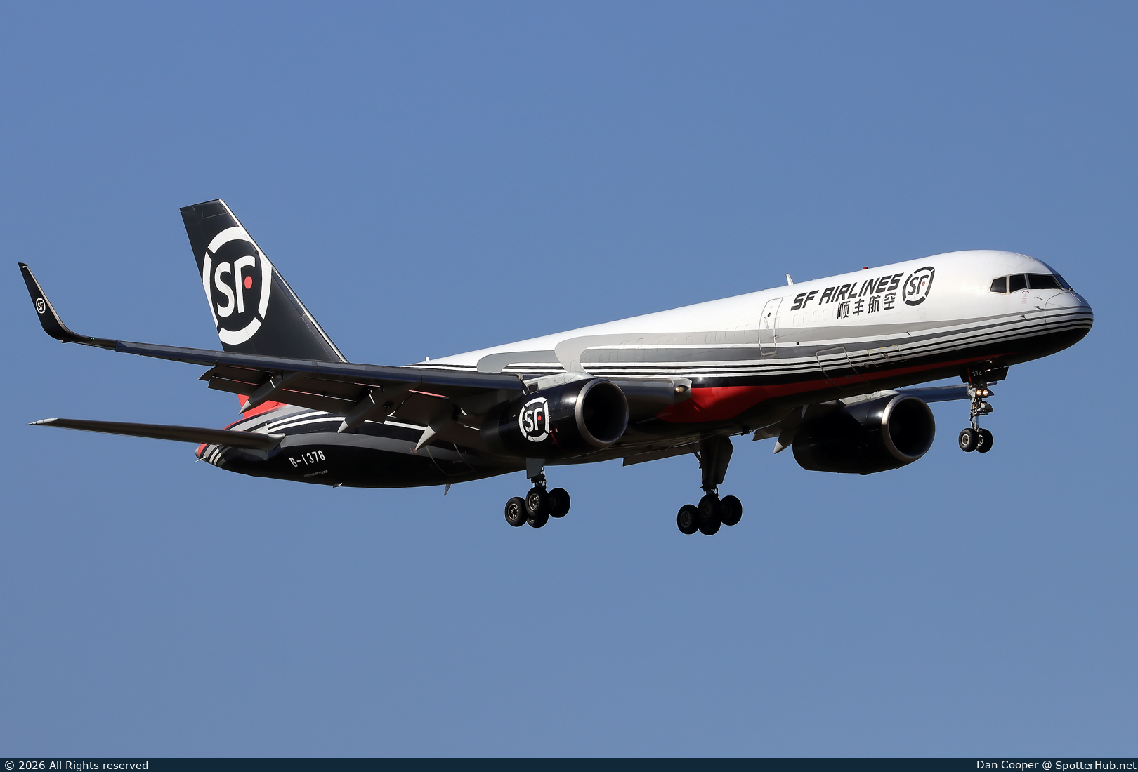 Photo of B-1378 - Boeing 757-223(PCF) operated by SF Airlines