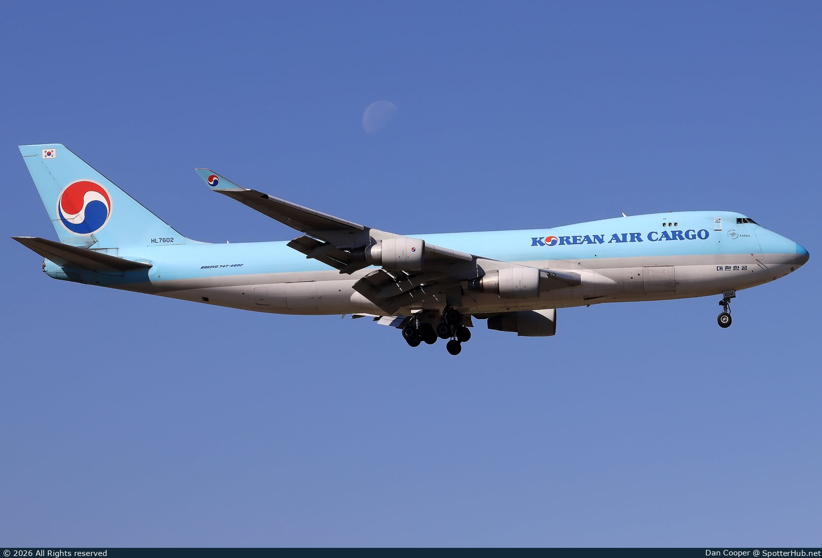 Photo of HL7602 - Boeing 747-4B5F(ER) operated by Korean Air Cargo