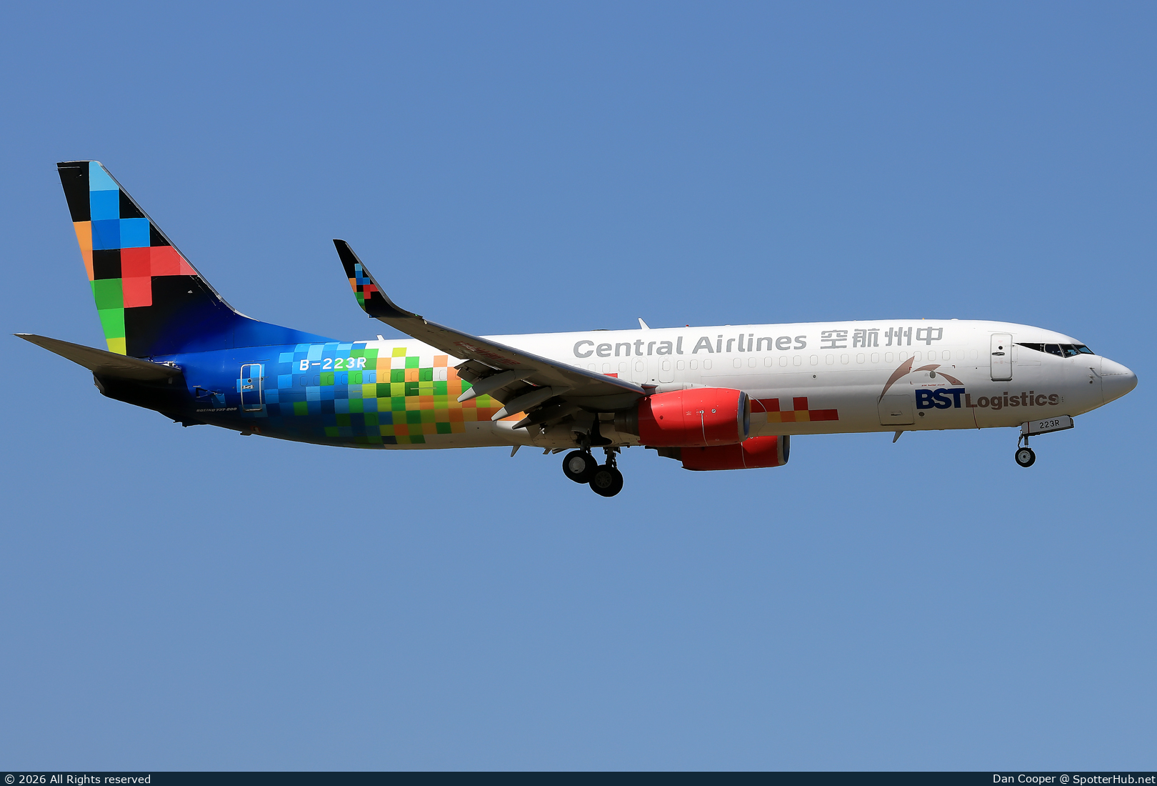 Photo of B-223R - Boeing 737-86N(BCF) operated by China Central Airlines