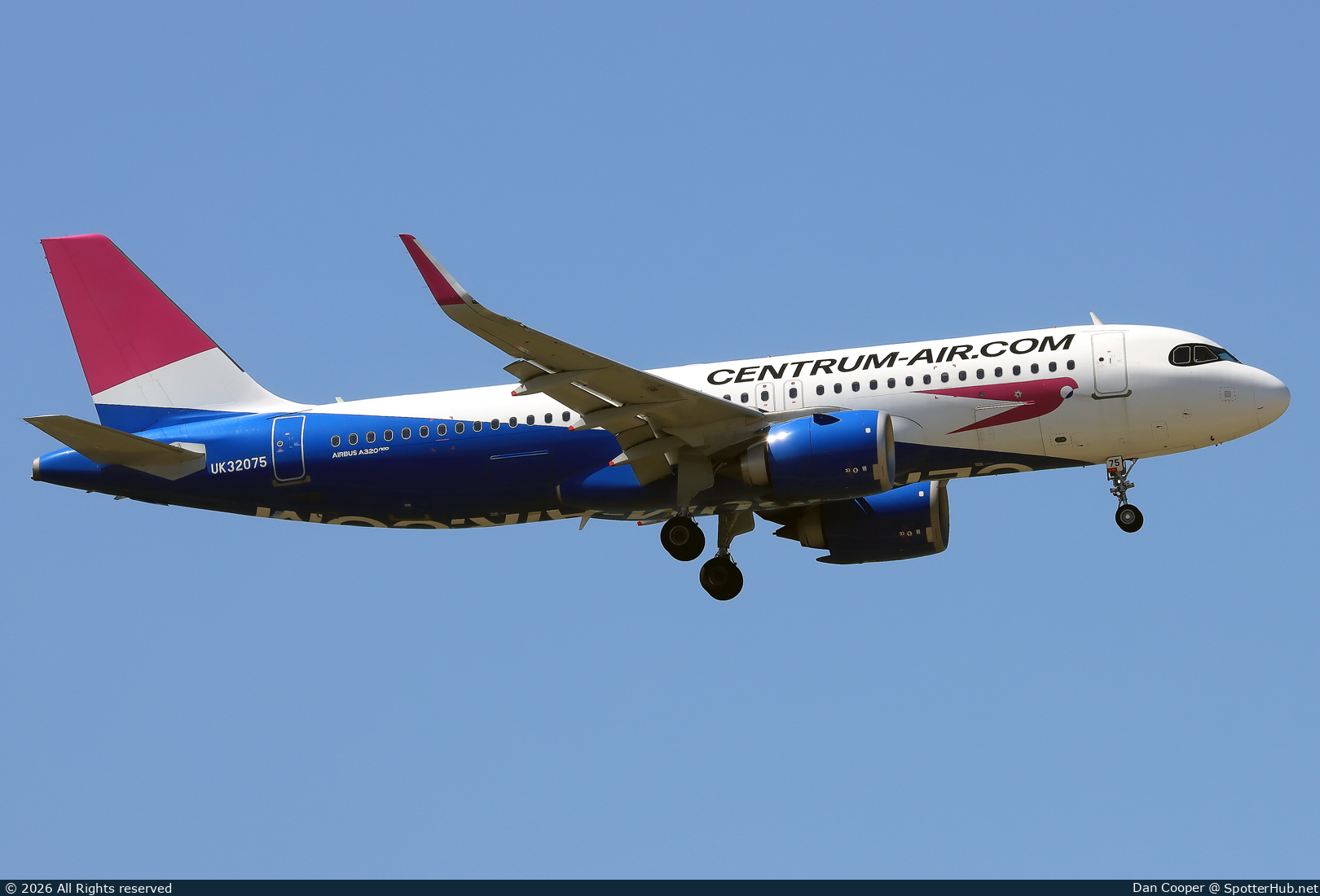 Photo of UK32075 - Airbus A320-251N operated by Centrum Air