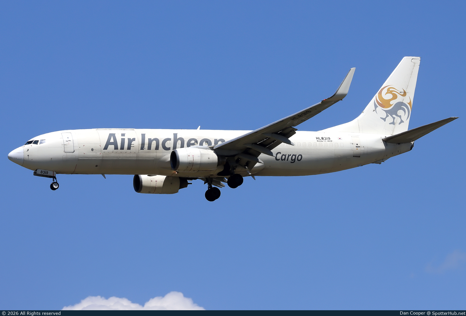 Photo of HL8319 - Boeing 737-8AS(SF) operated by Air Incheon
