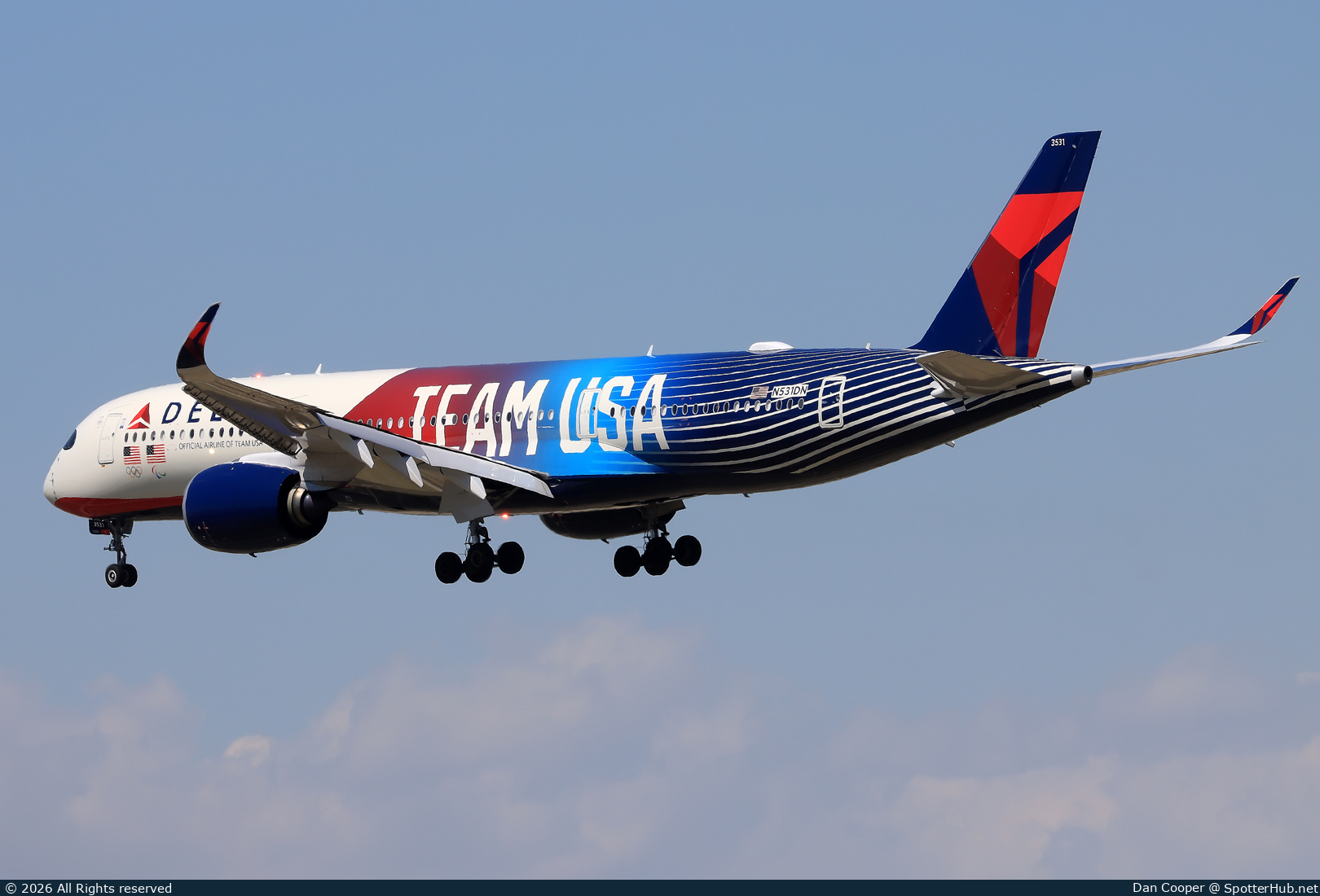 Photo of N531DN - Airbus A350-941 operated by Delta Air Lines