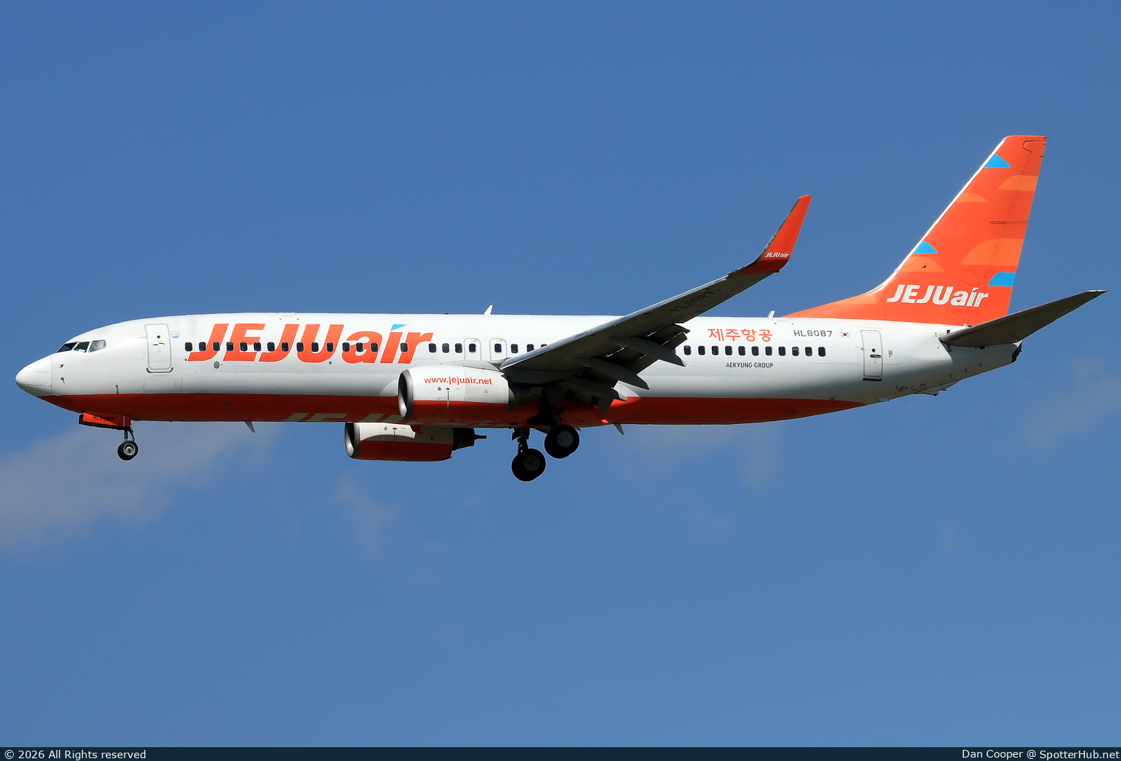 Photo of HL8087 - Boeing 737-8AS operated by Jeju Air