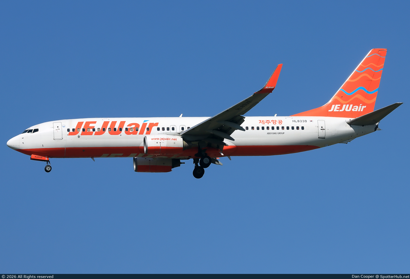 Photo of HL8339 - Boeing 737-82R operated by Jeju Air