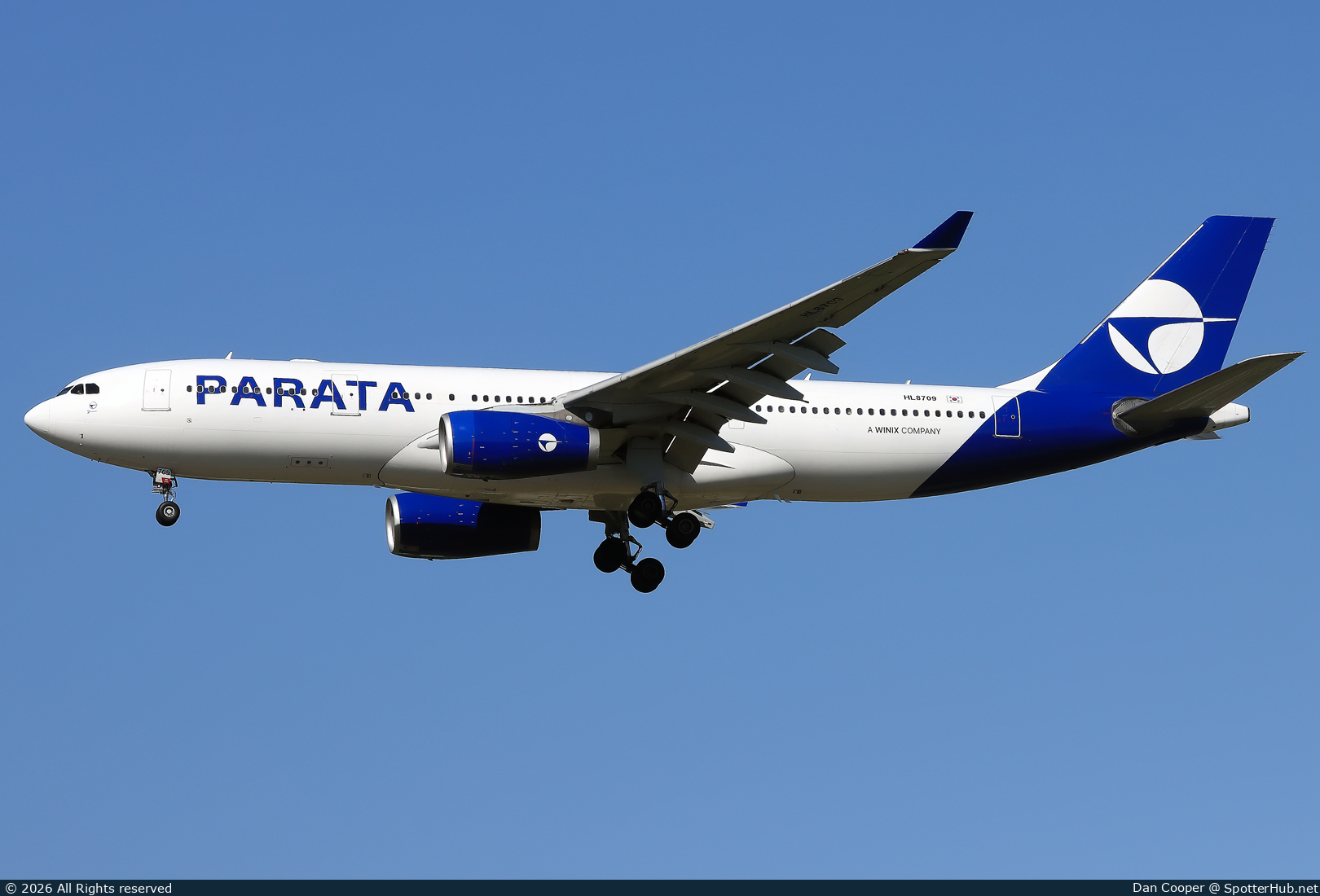 Photo of HL8709 - Airbus A330-243 operated by Parata Air