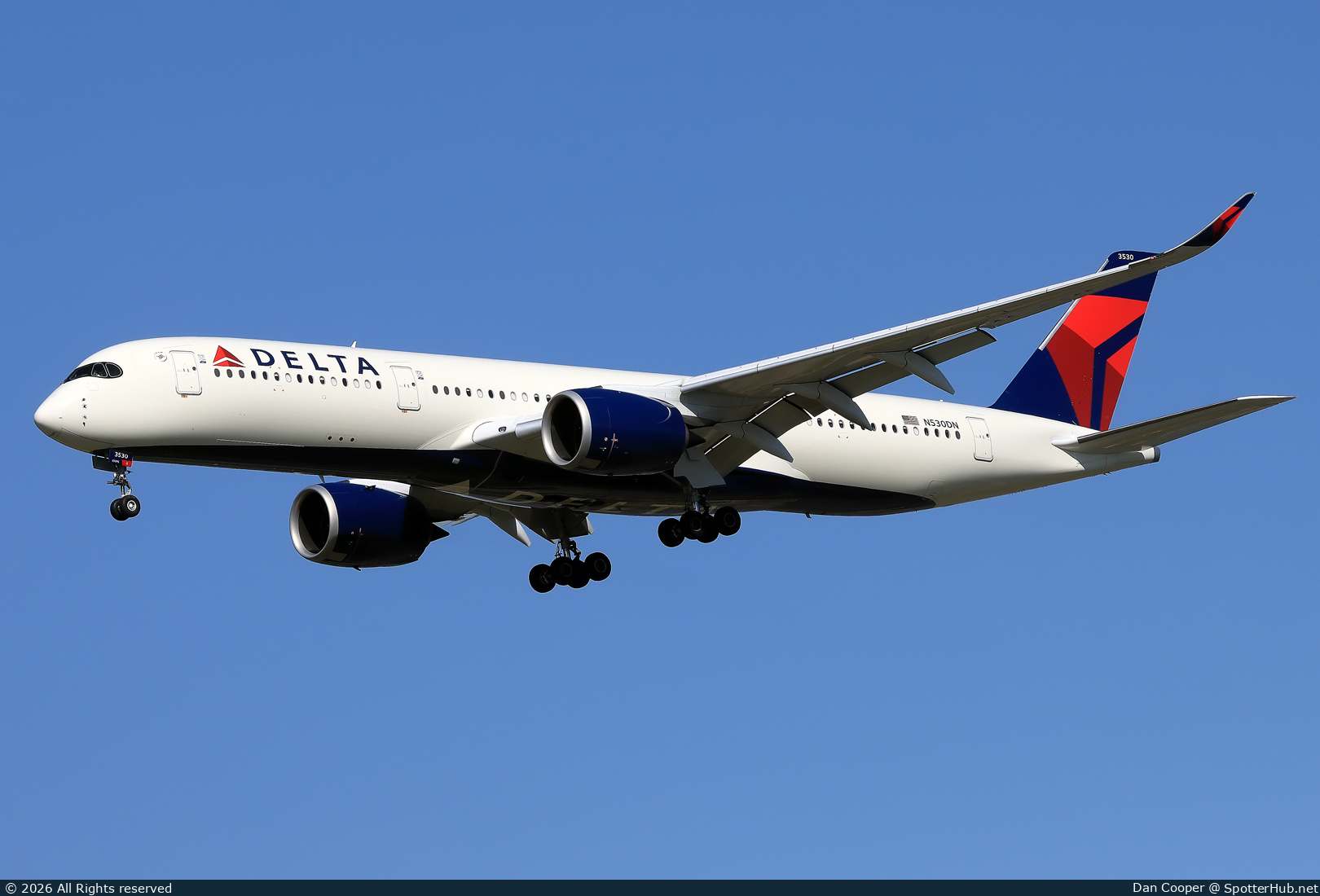 Photo of N530DN - Airbus A350-941 operated by Delta Air Lines