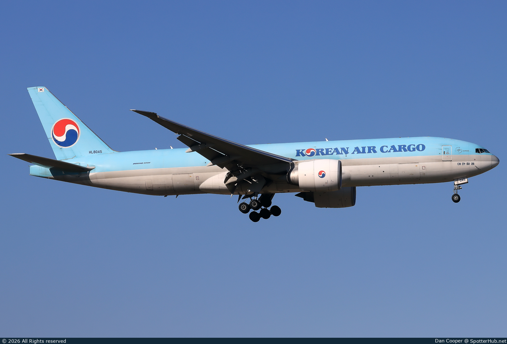 Photo of HL8045 - Boeing 777-FB5 operated by Korean Air Cargo