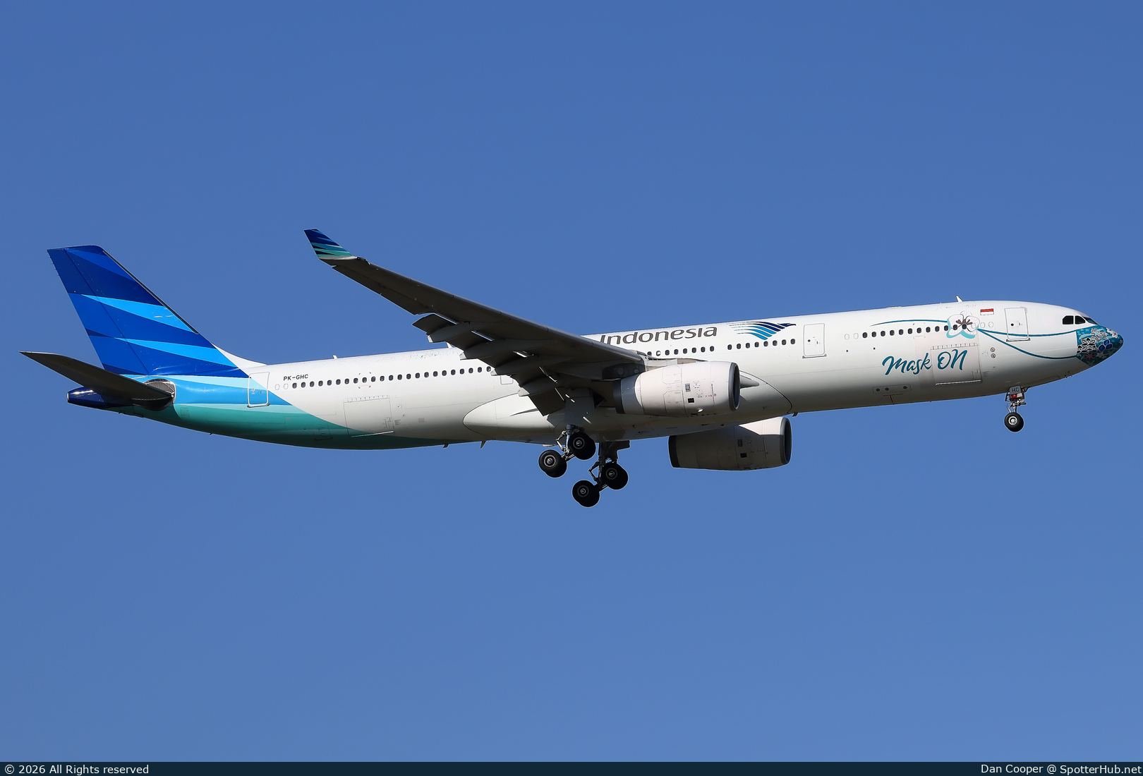 Photo of PK-GHC - Airbus A330-343 operated by Garuda Indonesia