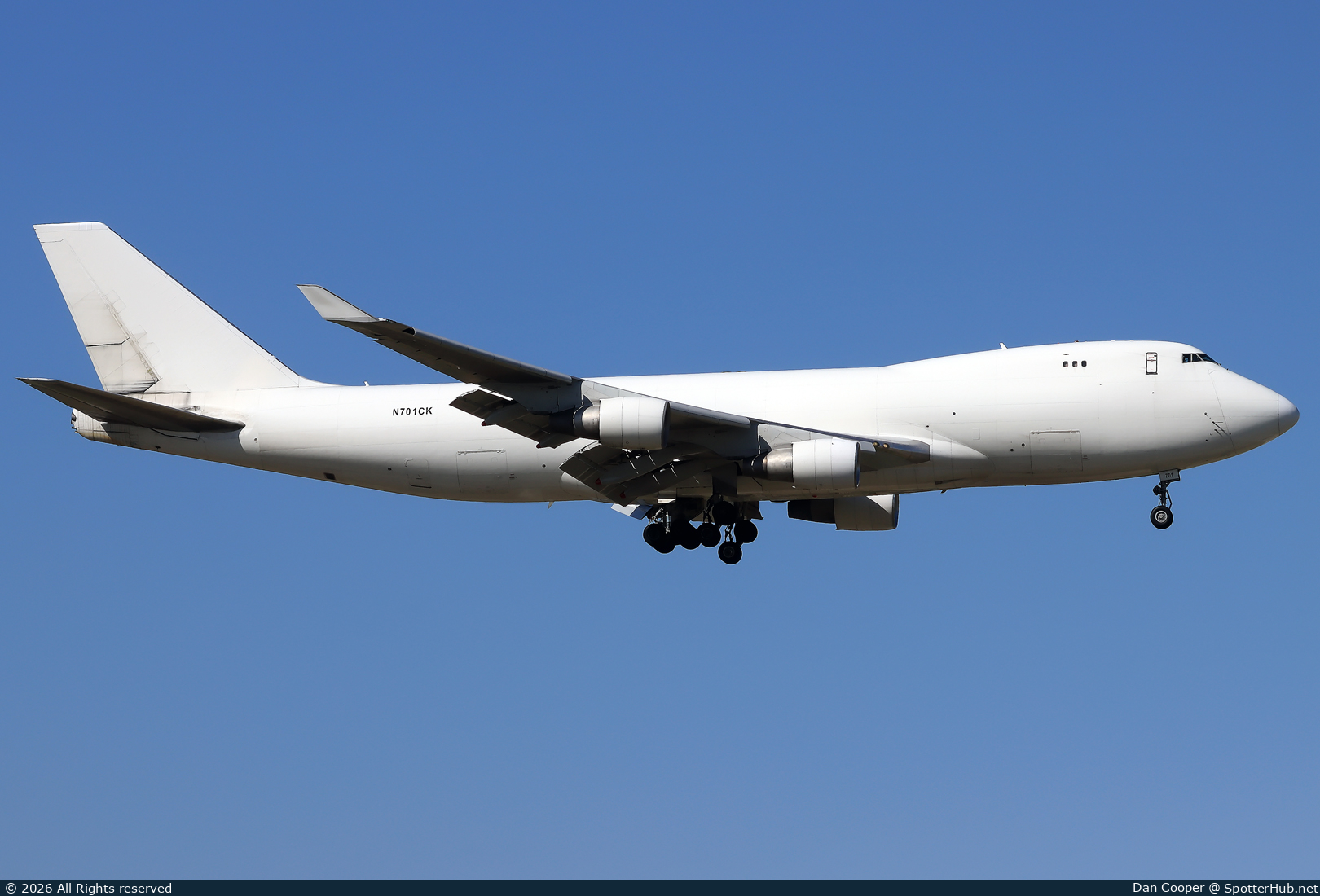 Photo of N701CK - Boeing 747-4B5F operated by Kalitta Air