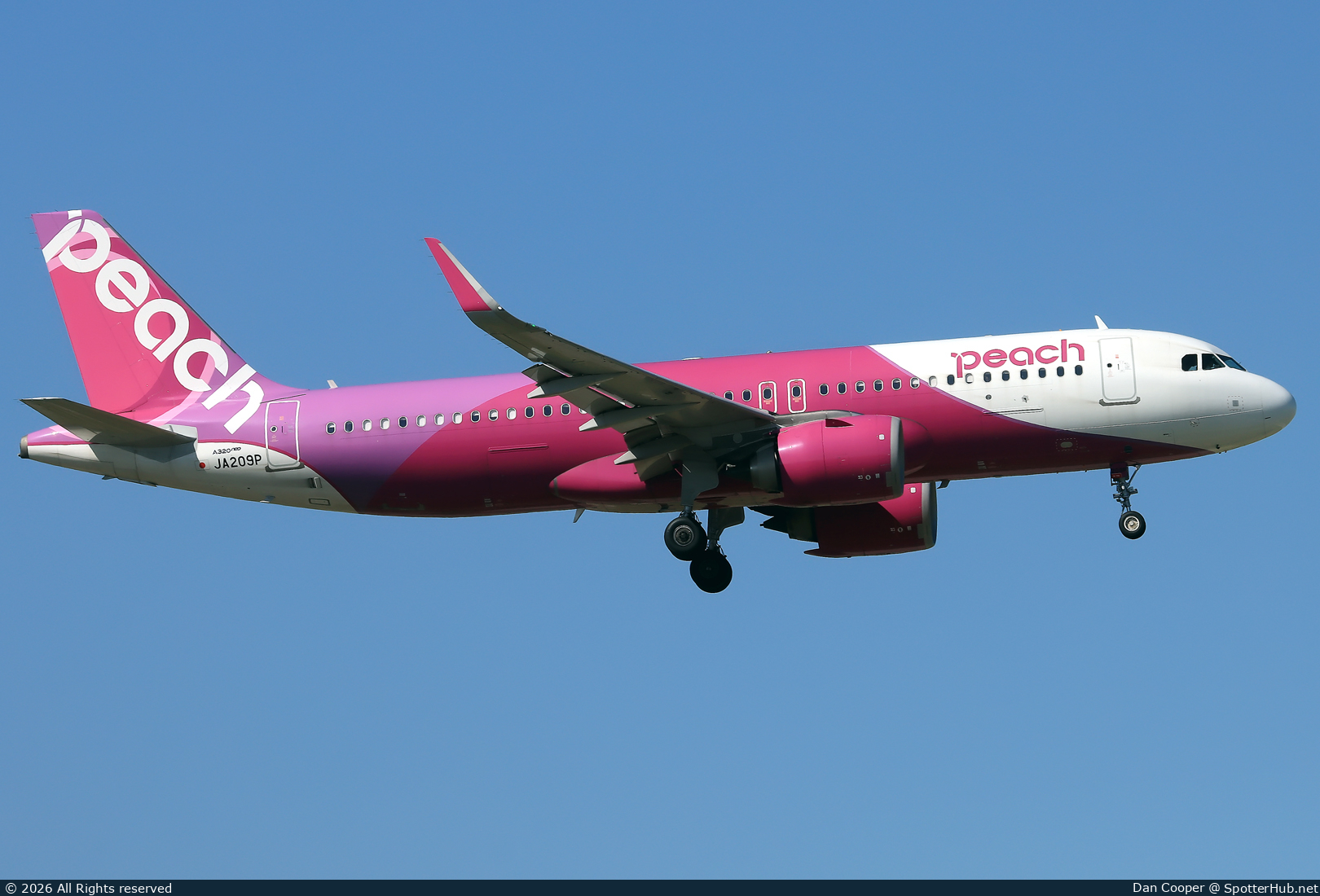 Photo of JA209P - Airbus A320-251N operated by Peach Aviation