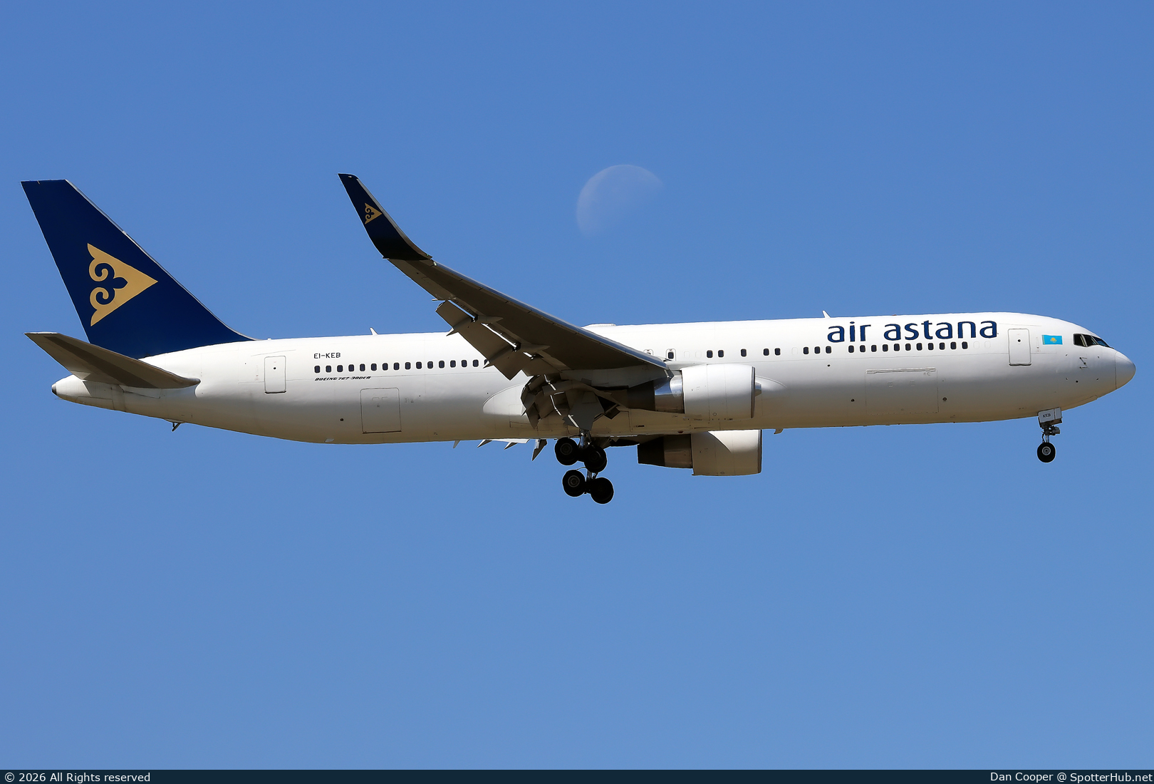 Photo of EI-KEB - Boeing 767-3KY(ER) operated by Air Astana