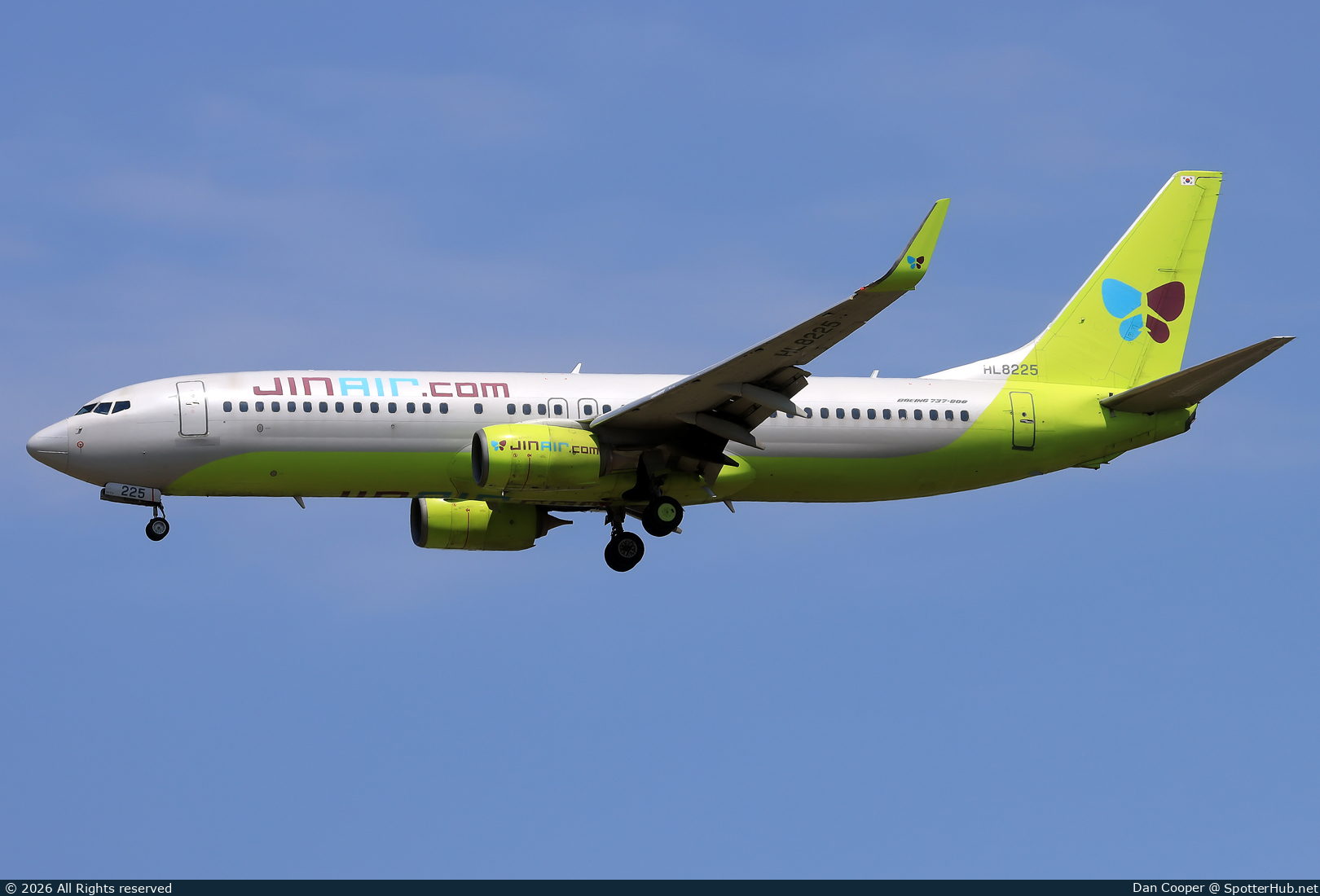 Photo of HL8225 - Boeing 737-8Q8 operated by Jin Air