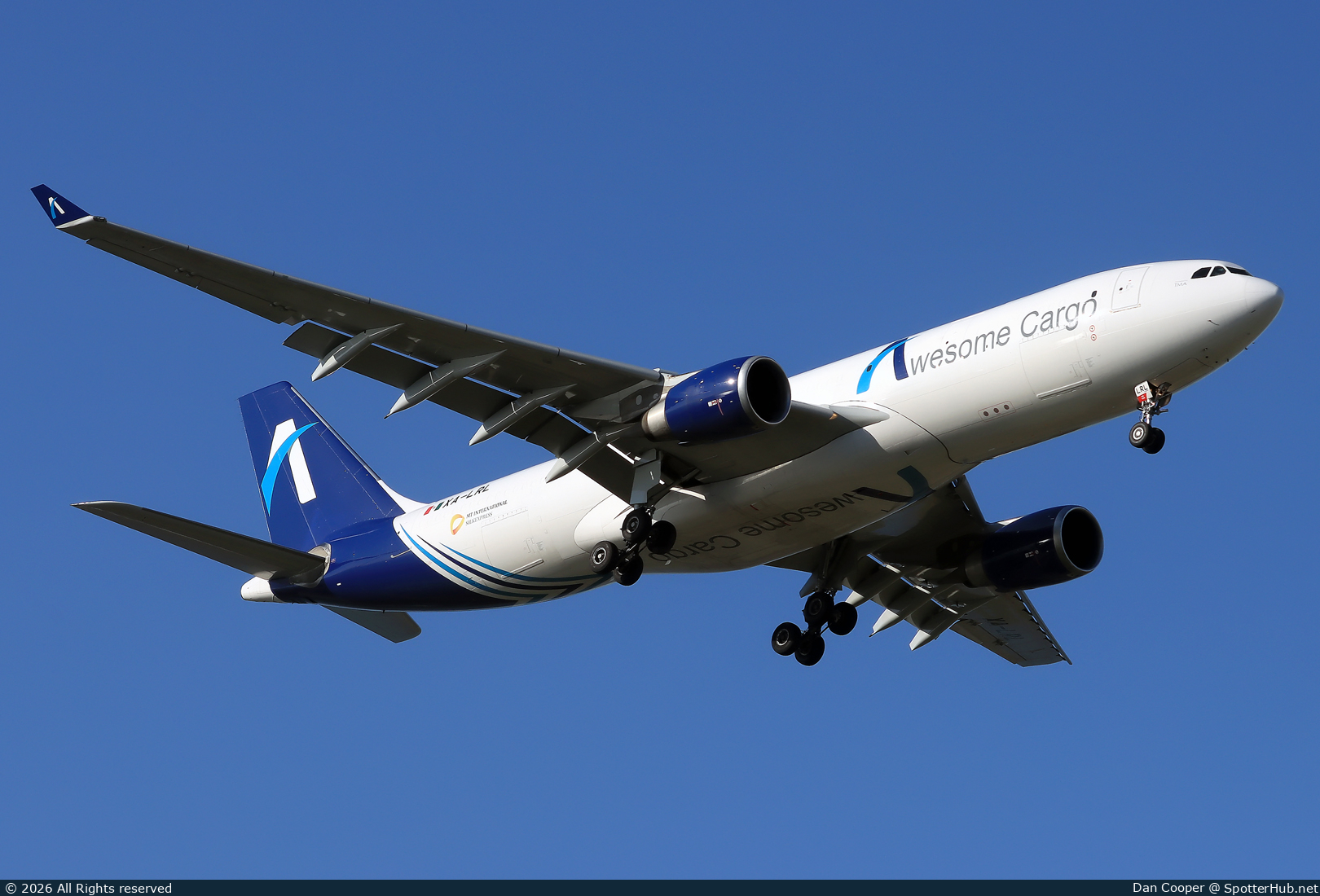 Photo of XA-LRL - Airbus A330-202(P2F) operated by Awesome Cargo