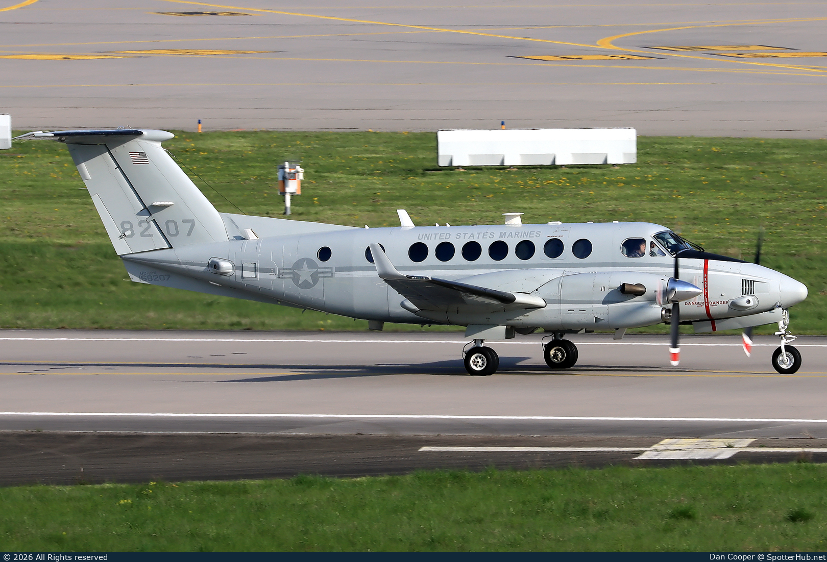 Photo of 168207 - Beechcraft UC-12W Huron operated by US Marine Corps