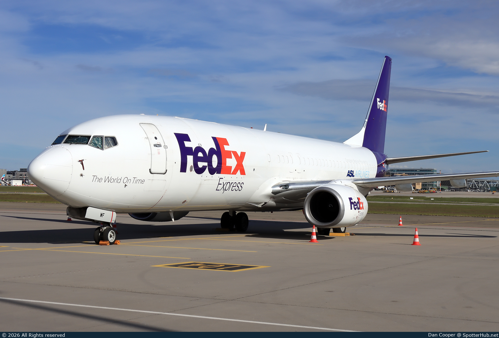 Photo of OE-IWF - Boeing 737-8AS(BCF) operated by FedEx (opb ASL Airlines Belgium)