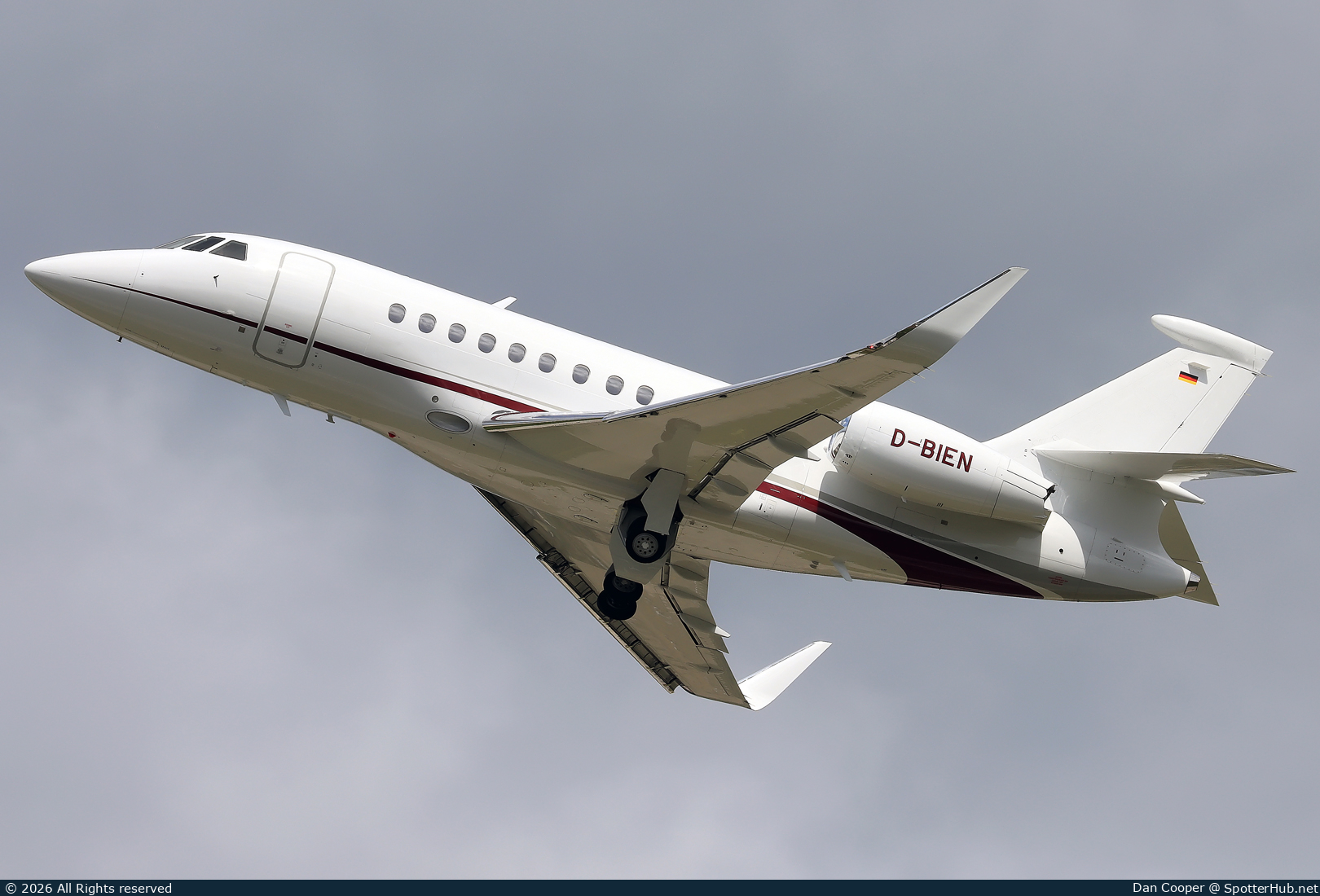 Photo of D-BIEN - Dassault Falcon 2000LX operated by DC Aviation