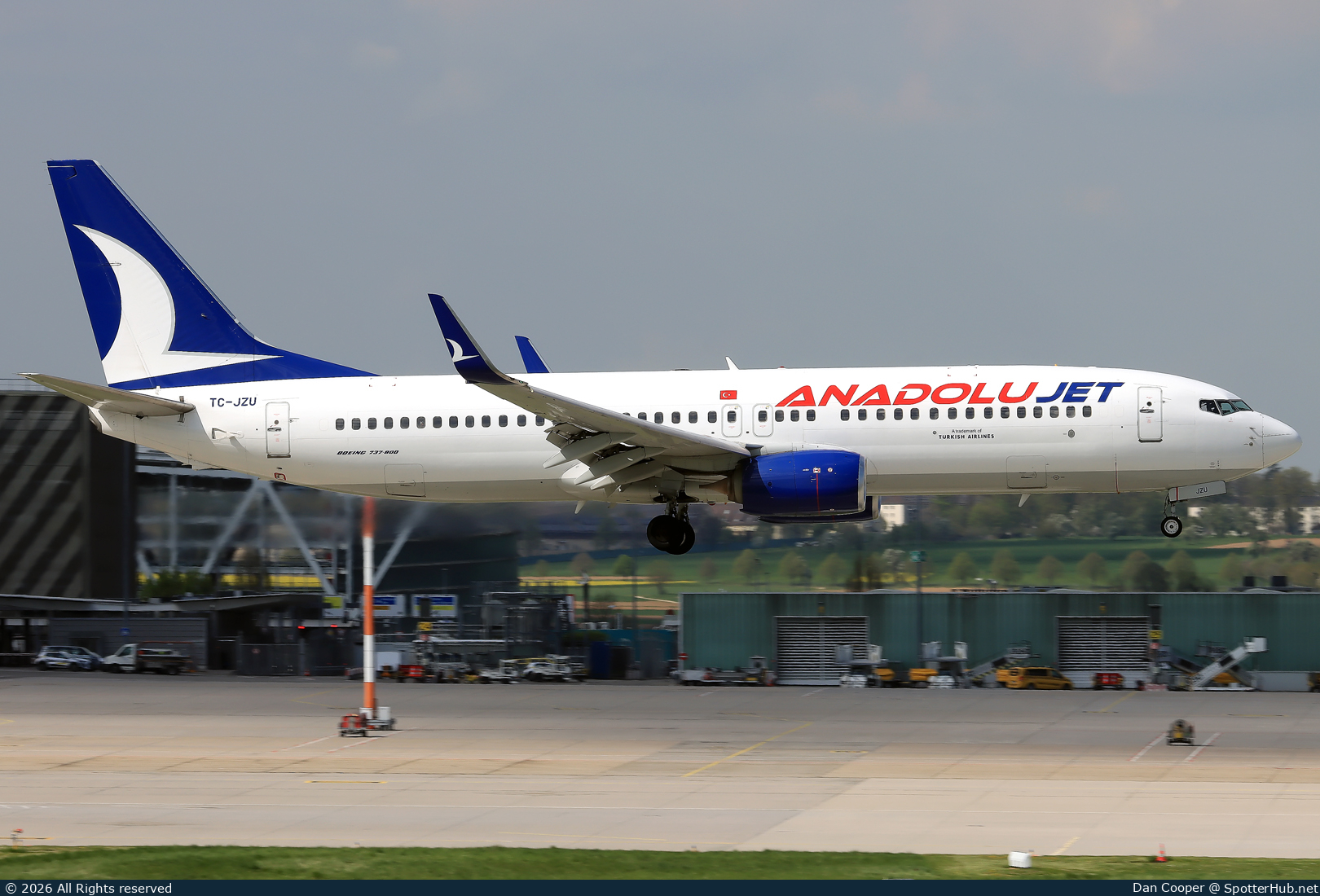 Photo of TC-JZU - Boeing 737-8AS operated by AnadoluJet