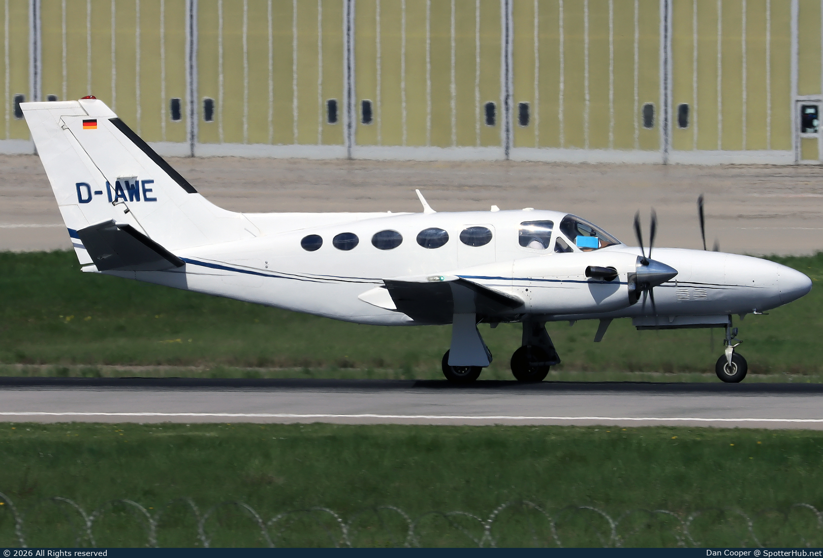 Photo of D-IAWE - Cessna 425 Conquest I operated by Aerowest