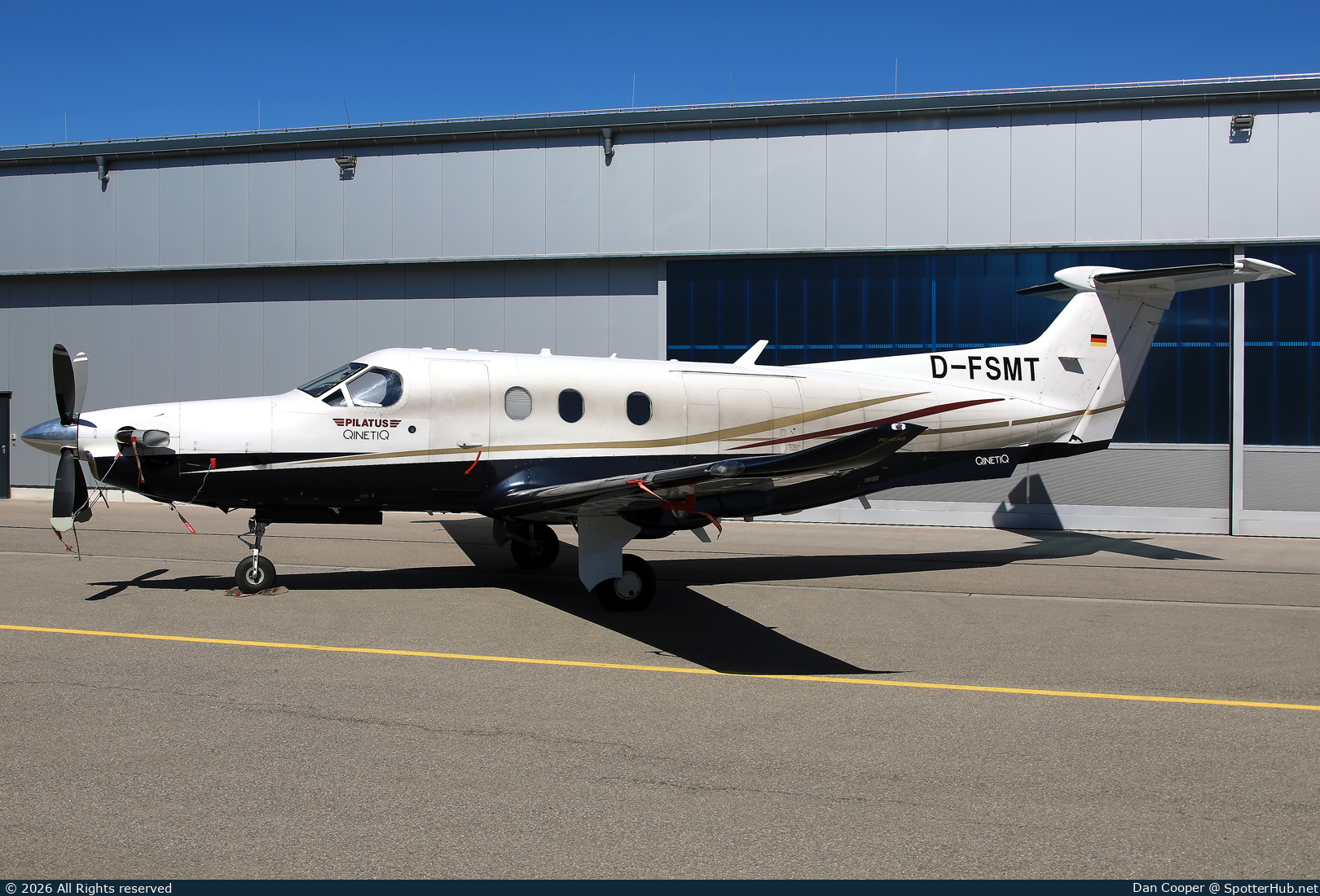 Photo of D-FSMT - Pilatus PC-12/47 operated by QinetiQ