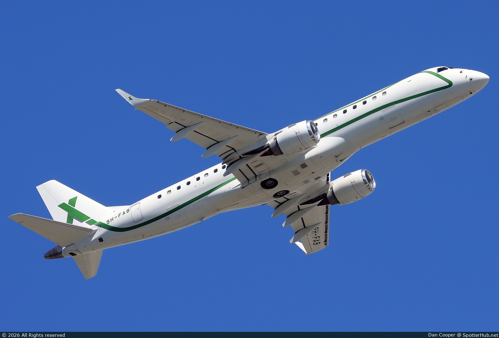 Photo of 9H-FAB - Embraer Lineage 1000 operated by AirX Charter