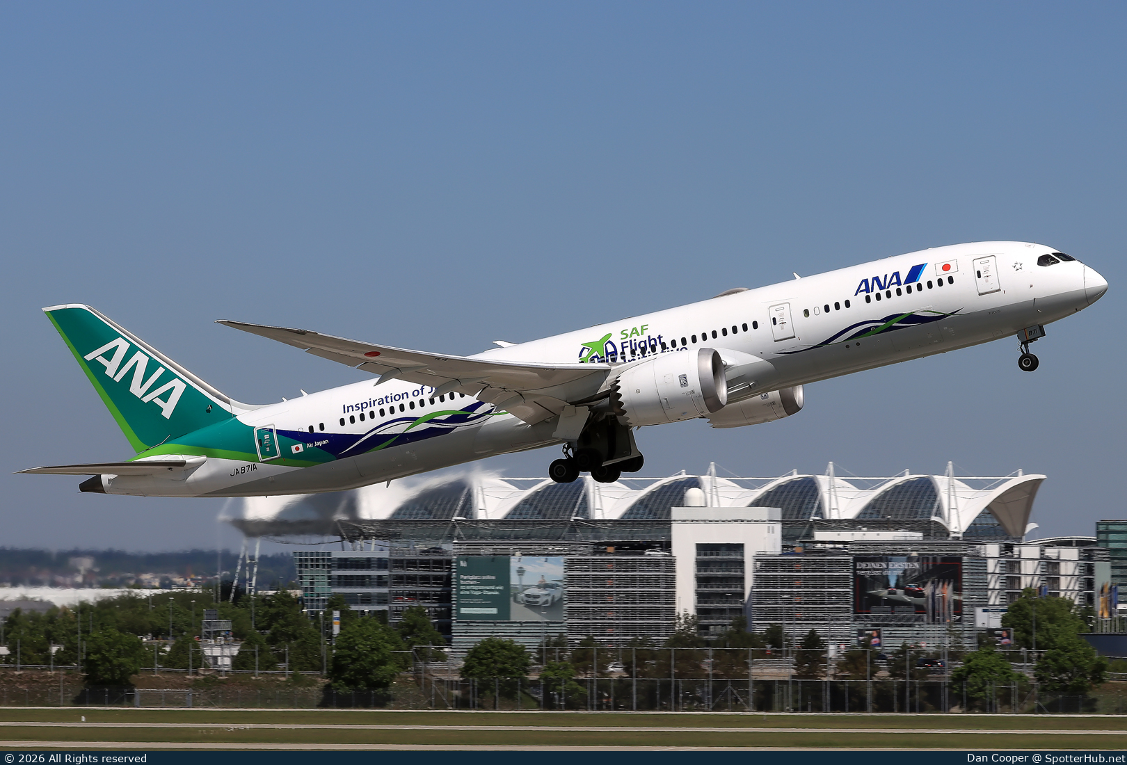 Photo of JA871A - Boeing 787-9 Dreamliner operated by ANA All Nippon Airways (opb Air Japan)