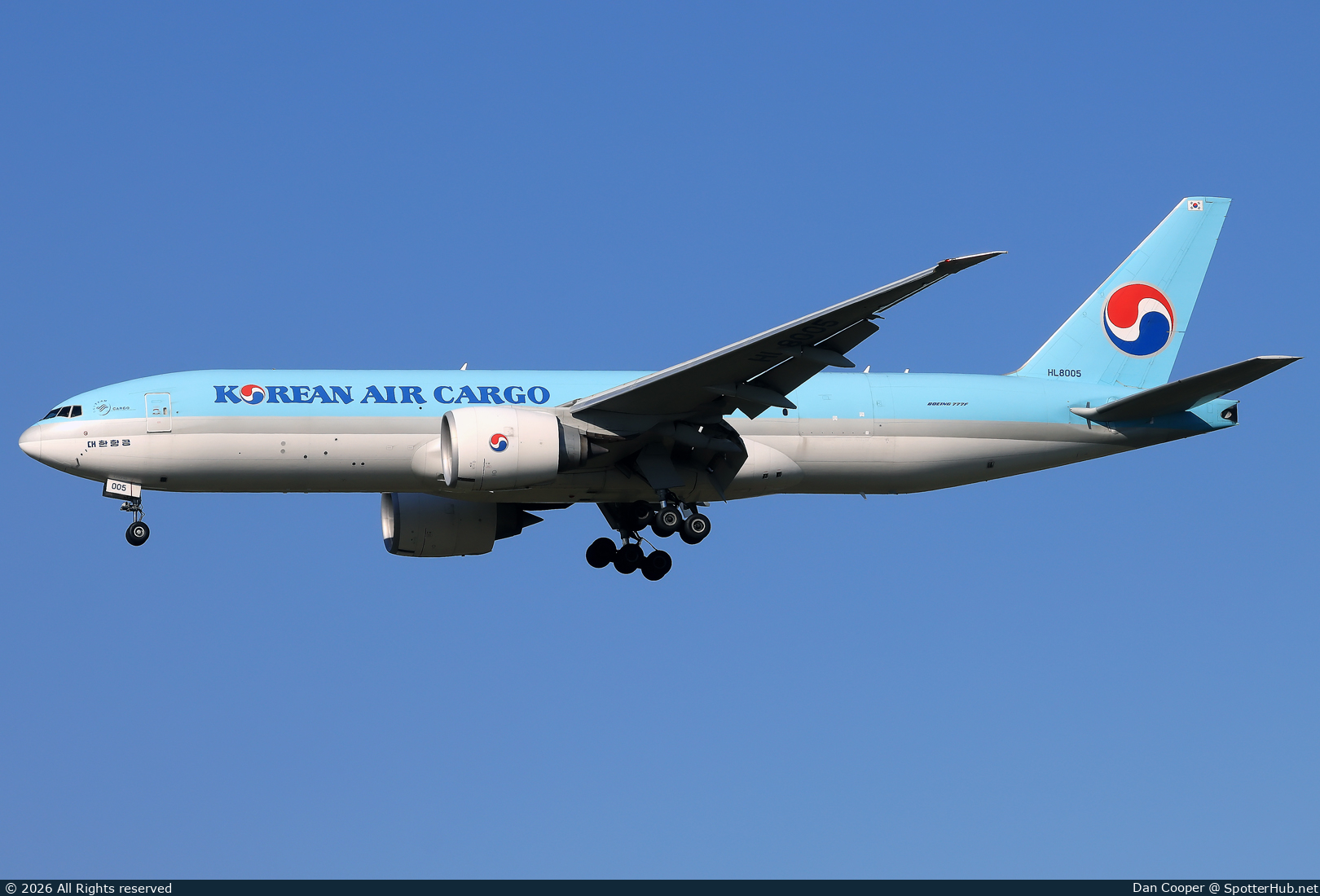 Photo of HL8005 - Boeing 777-FB5 operated by Korean Air Cargo