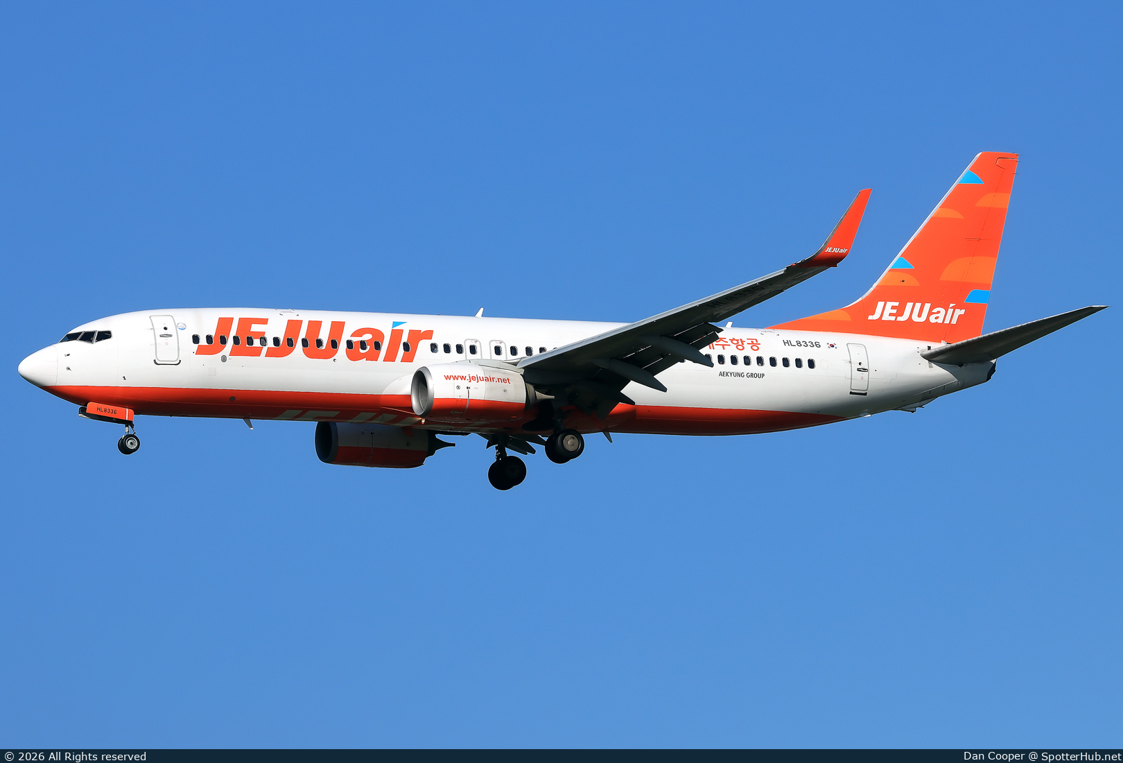 Photo of HL8336 - Boeing 737-8JP operated by Jeju Air