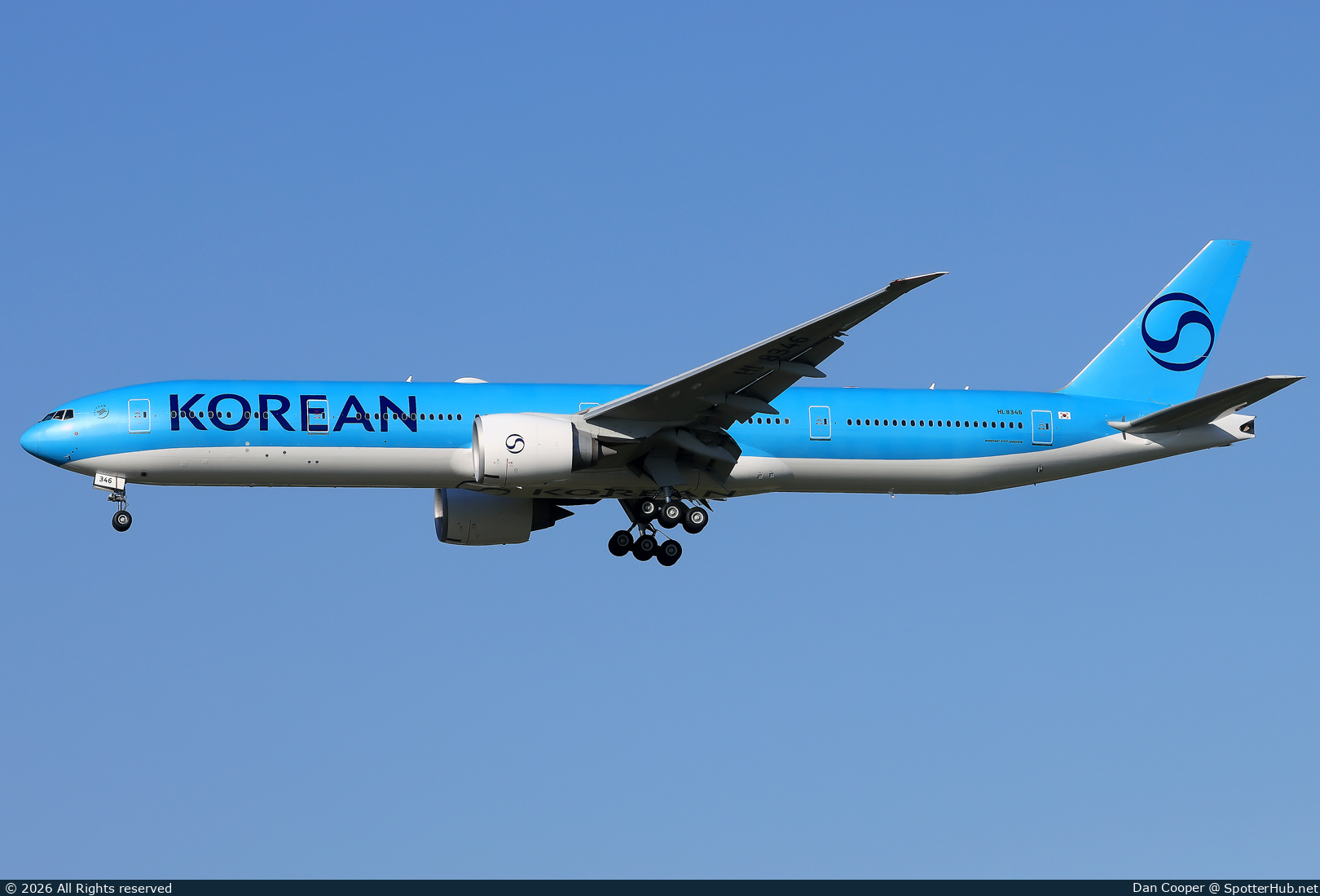 Photo of HL8346 - Boeing 777-3B5(ER) operated by Korean Air
