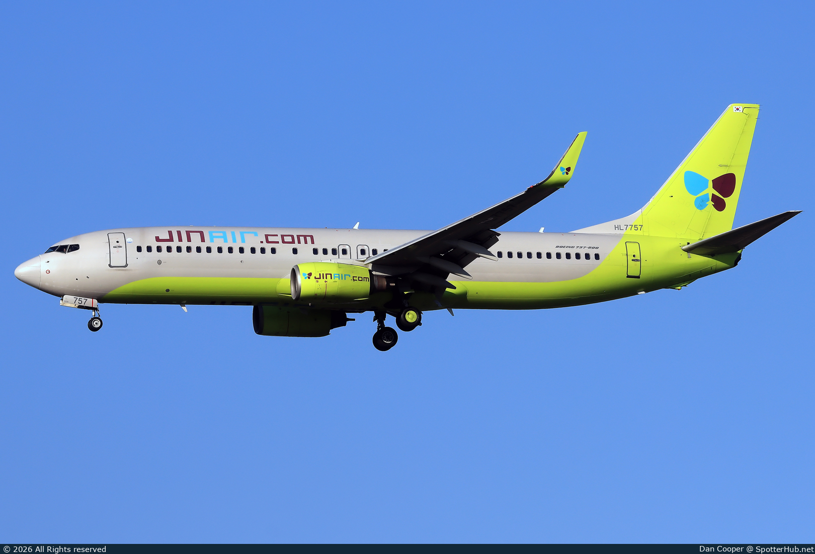 Photo of HL7757 - Boeing 737-8GQ operated by Jin Air