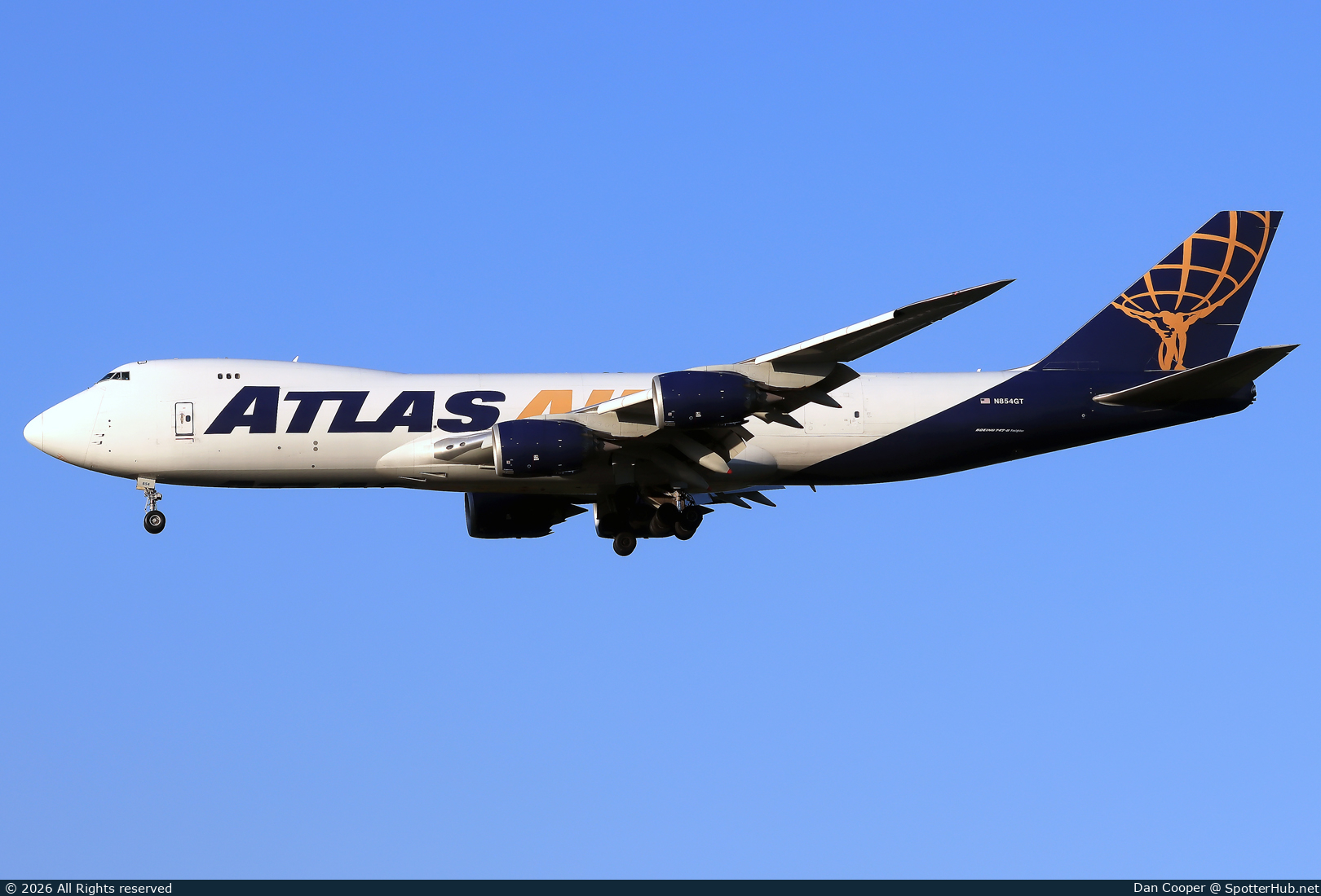 Photo of N854GT - Boeing 747-87UF operated by Atlas Air