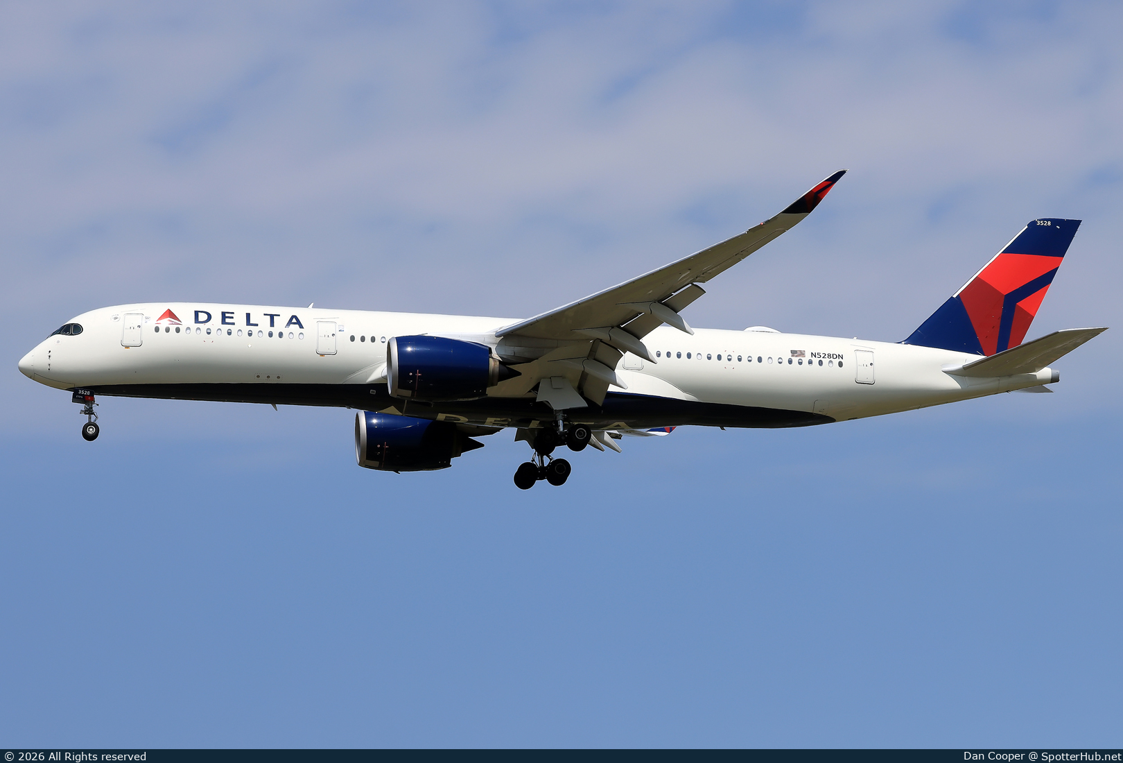 Photo of N528DN - Airbus A350-941 operated by Delta Air Lines