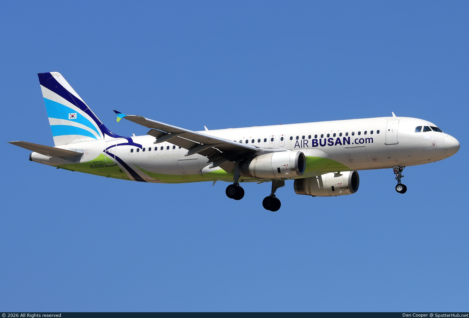 Photo of HL8309 - Airbus A320-232 operated by Air Busan