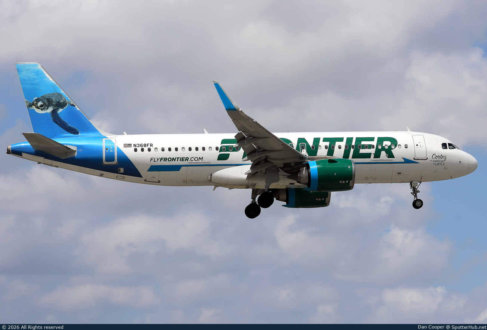 Photo of N368FR - Airbus A320-251N operated by Frontier Airlines