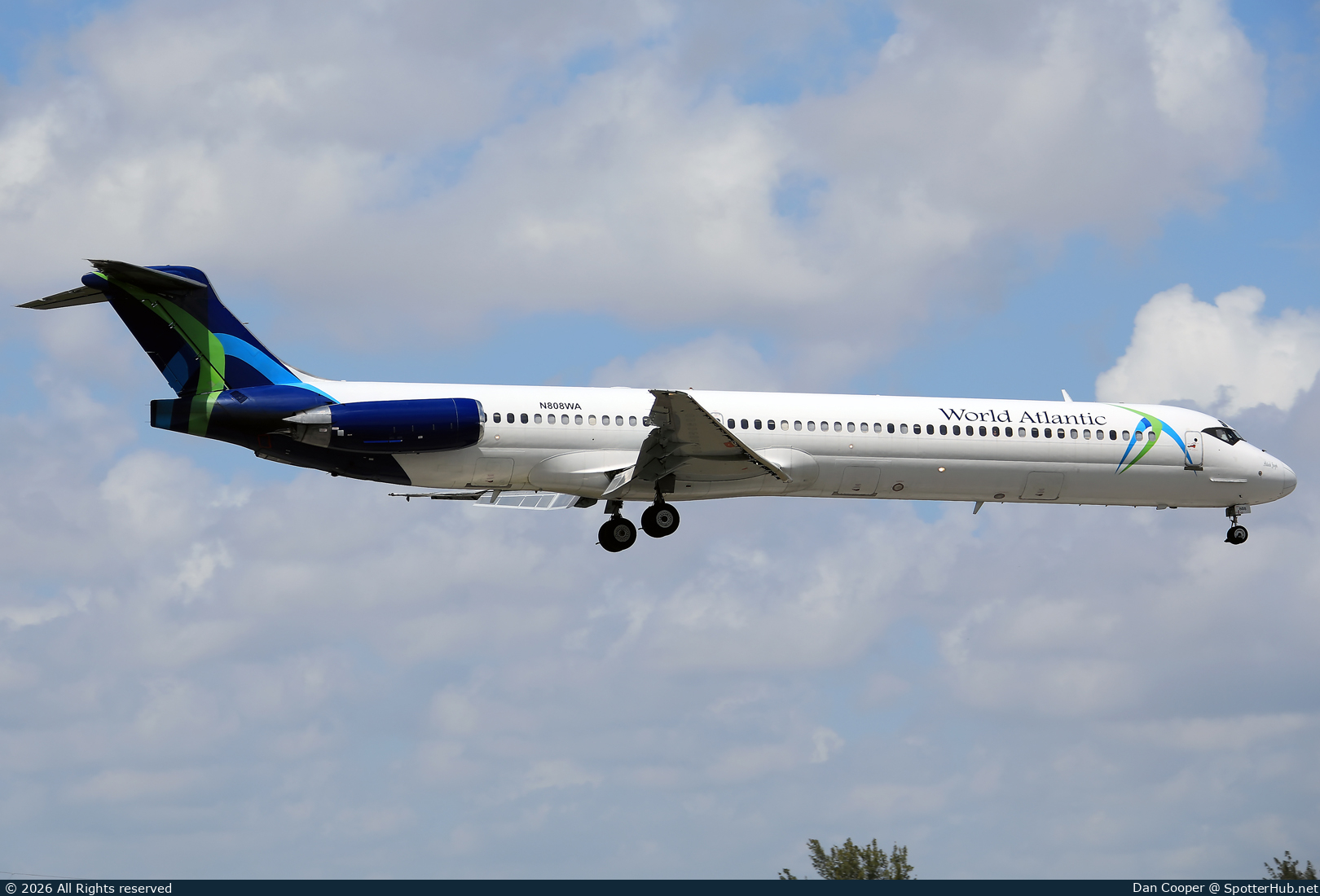 Photo of N808WA - McDonnell Douglas MD-83 operated by World Atlantic Airlines