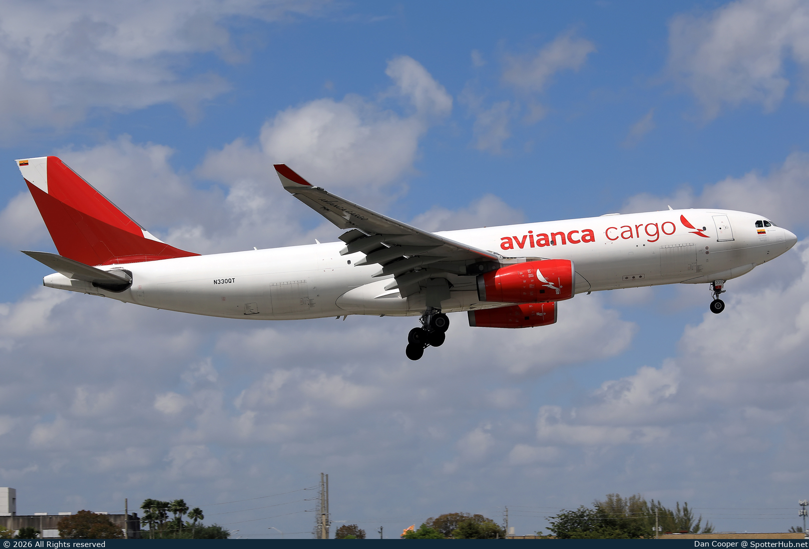 Photo of N330QT - Airbus A330-243F operated by Avianca Cargo