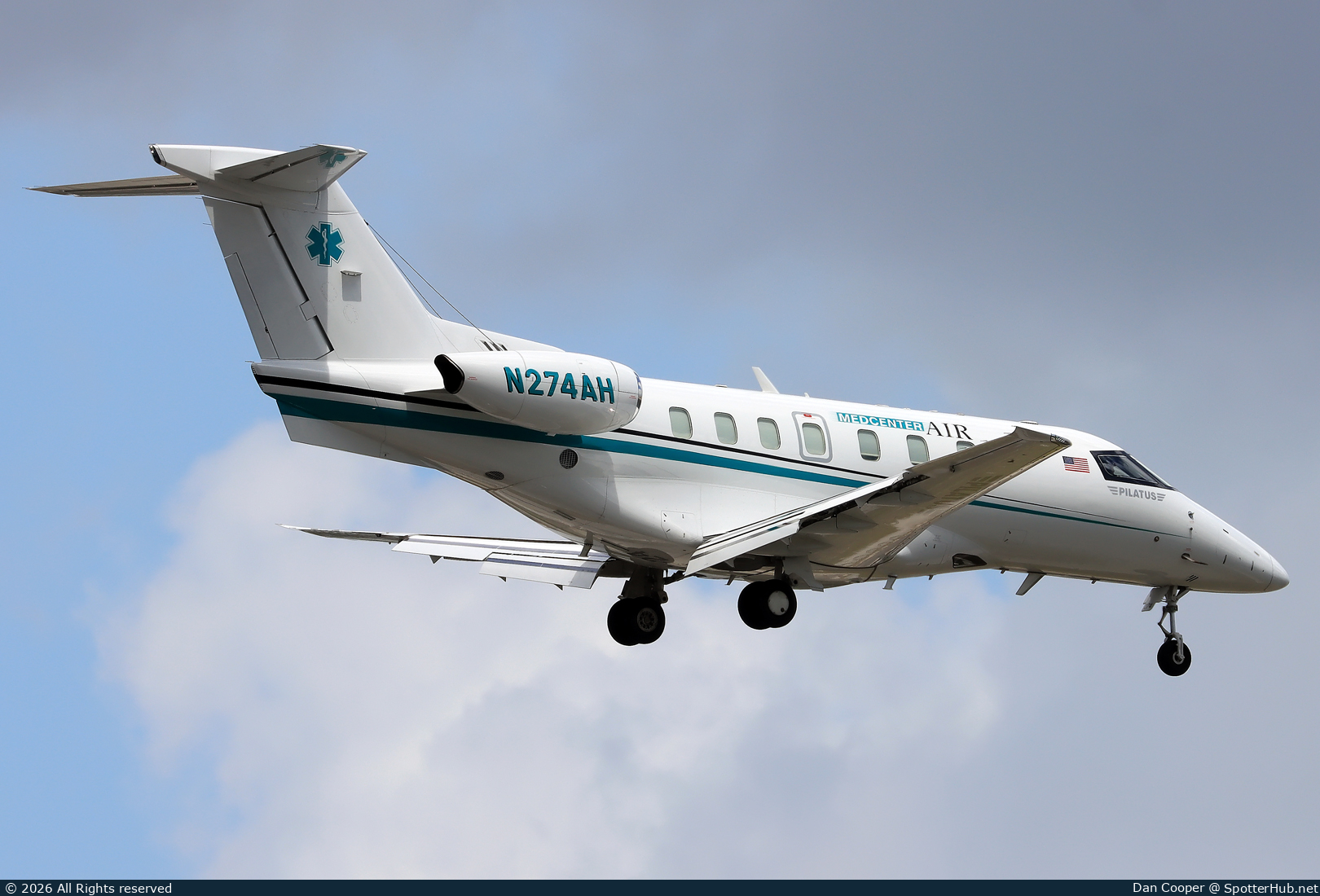 Photo of N274AH - Pilatus PC-24 operated by Atrium Health MedCenter Air