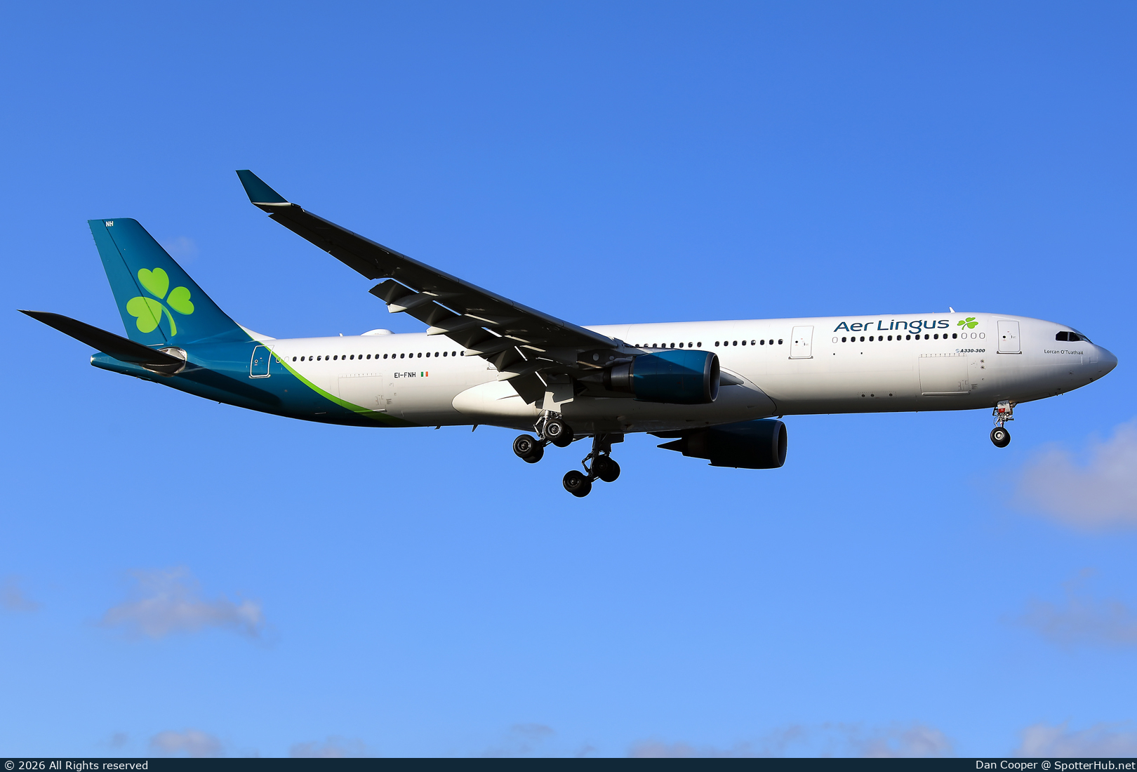 Photo of EI-FNH - Airbus A330-302 operated by Aer Lingus