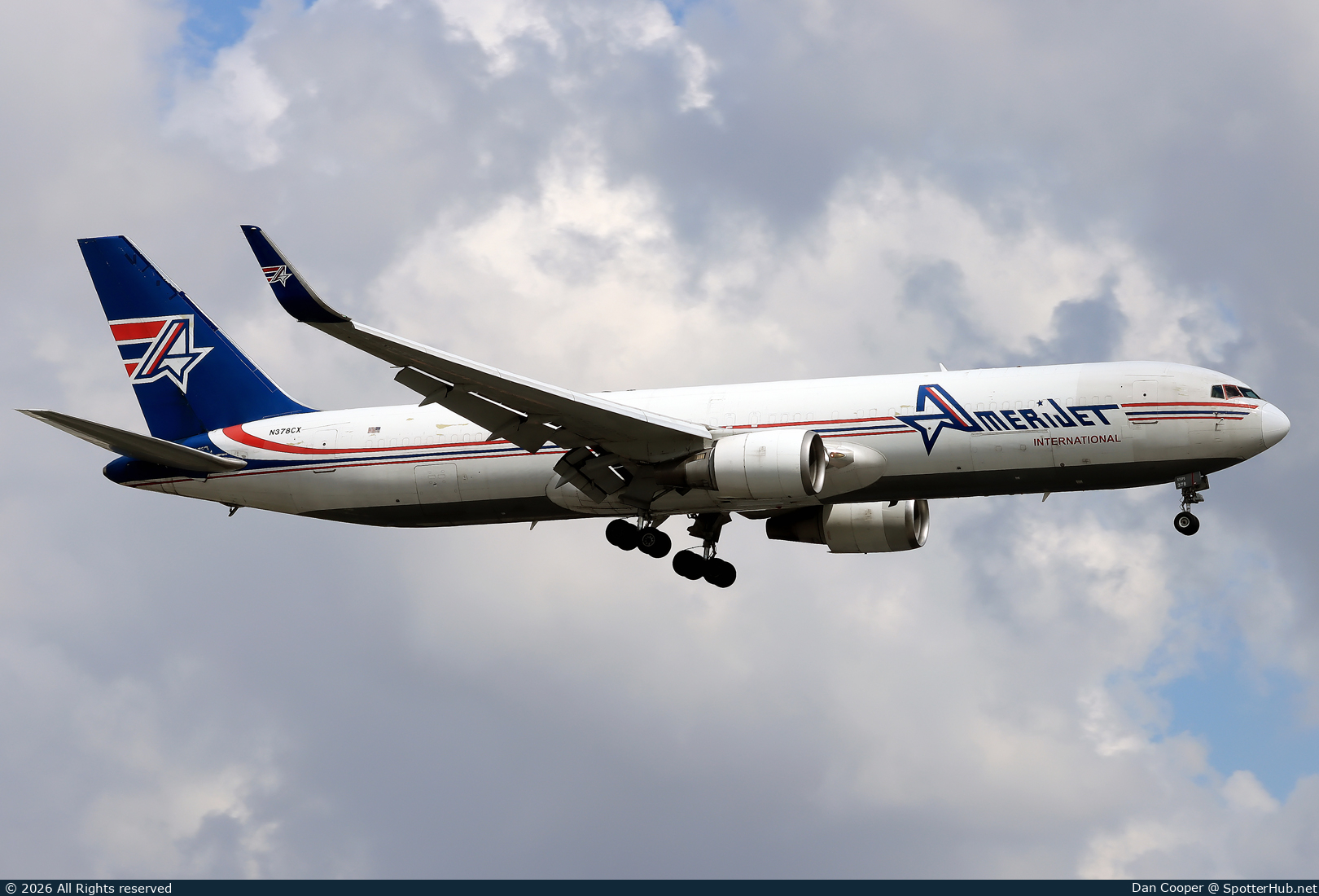 Photo of N378CX - Boeing 767-323(ER)(BDSF) operated by Amerijet International Airlines