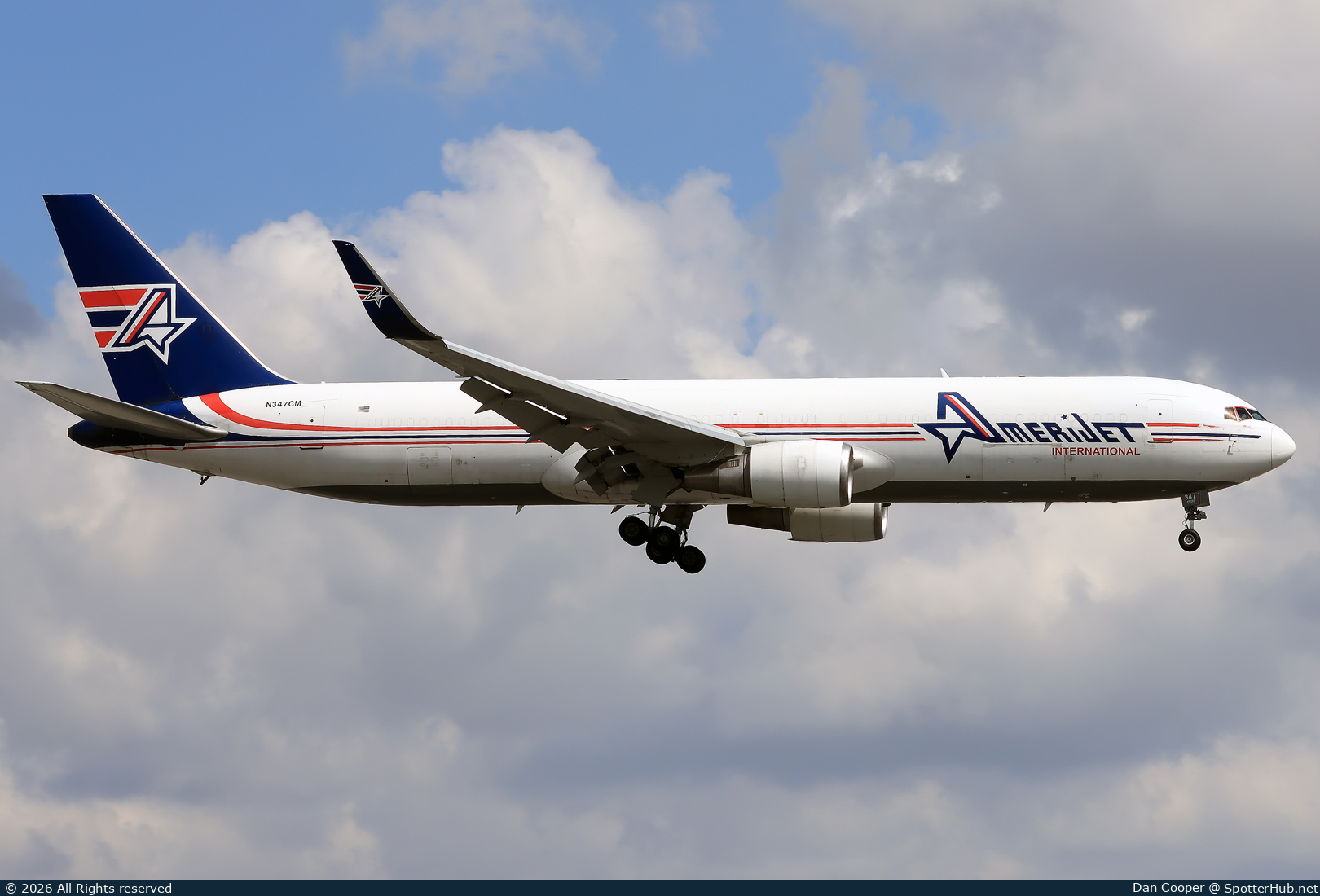 Photo of N347CM - Boeing 767-323(ER)(BDSF) operated by Amerijet International Airlines