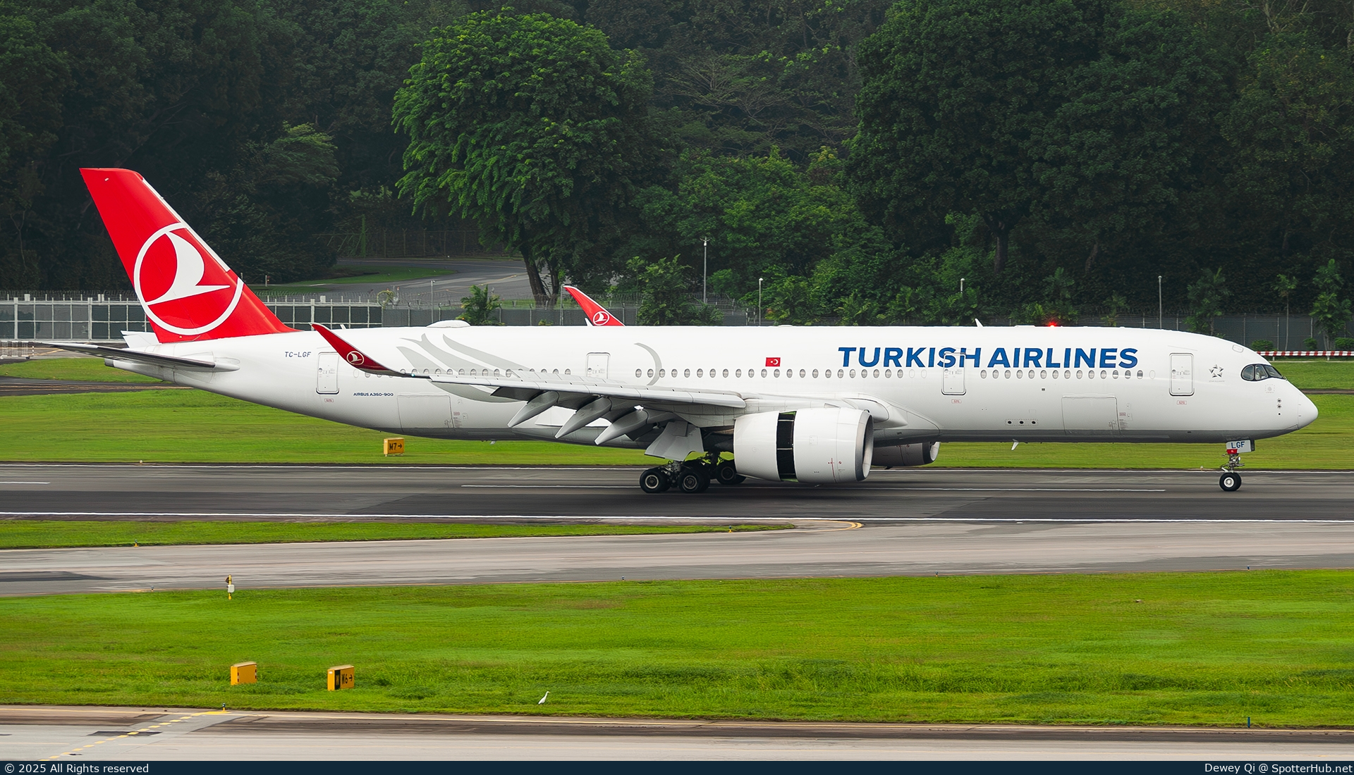 Photo of TC-LGF - Airbus A350-941 operated by Turkish Airlines