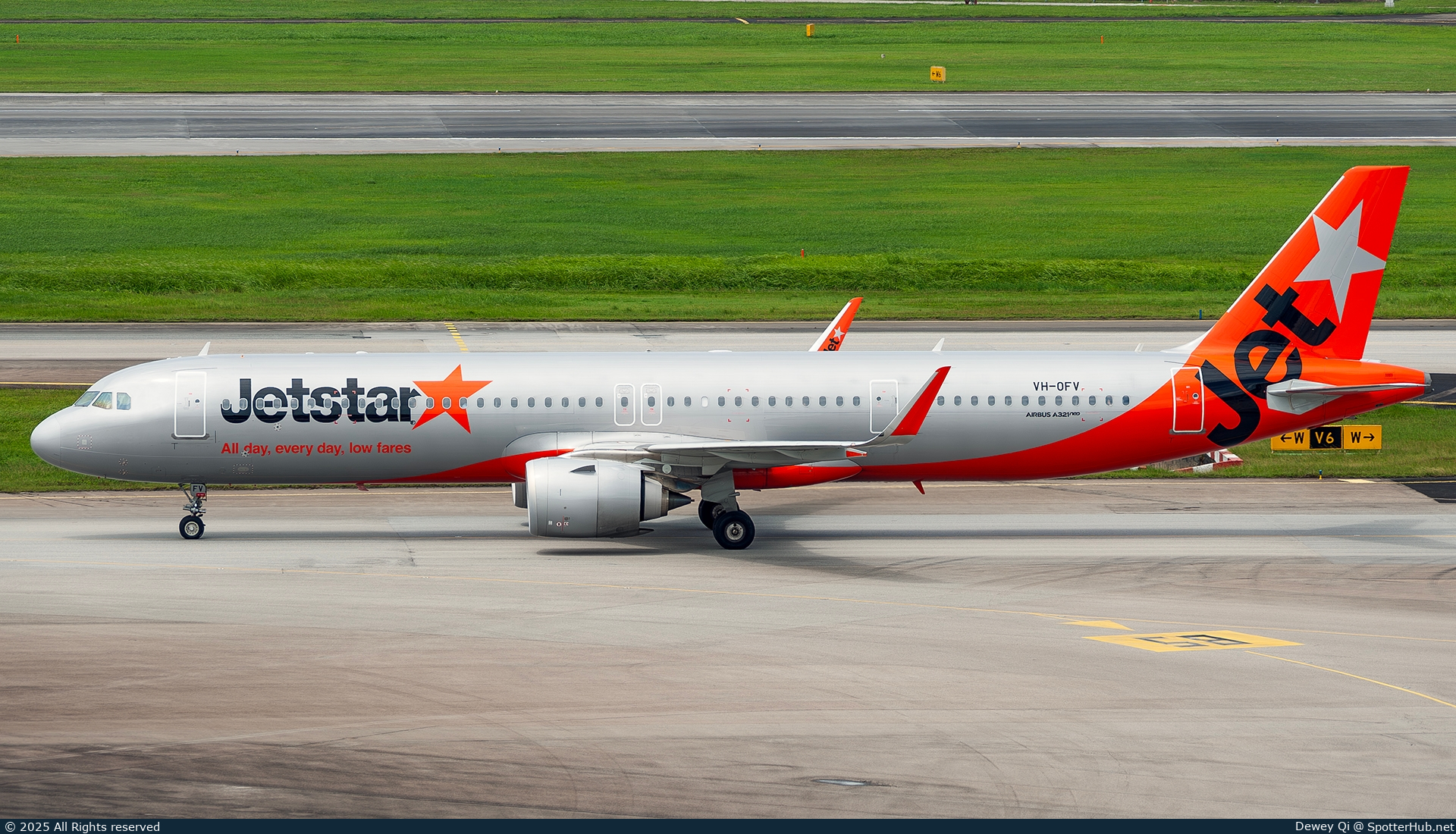 Photo of VH-OFV - Airbus A321-251NX operated by Jetstar Airways