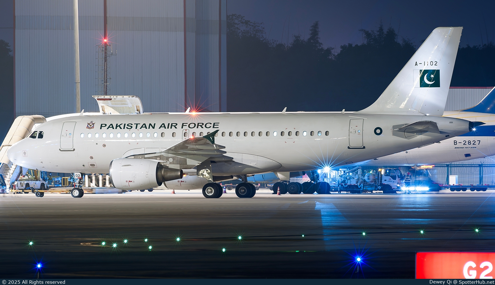 Photo of A-1102 - Airbus A319-112 operated by Pakistan Air Force