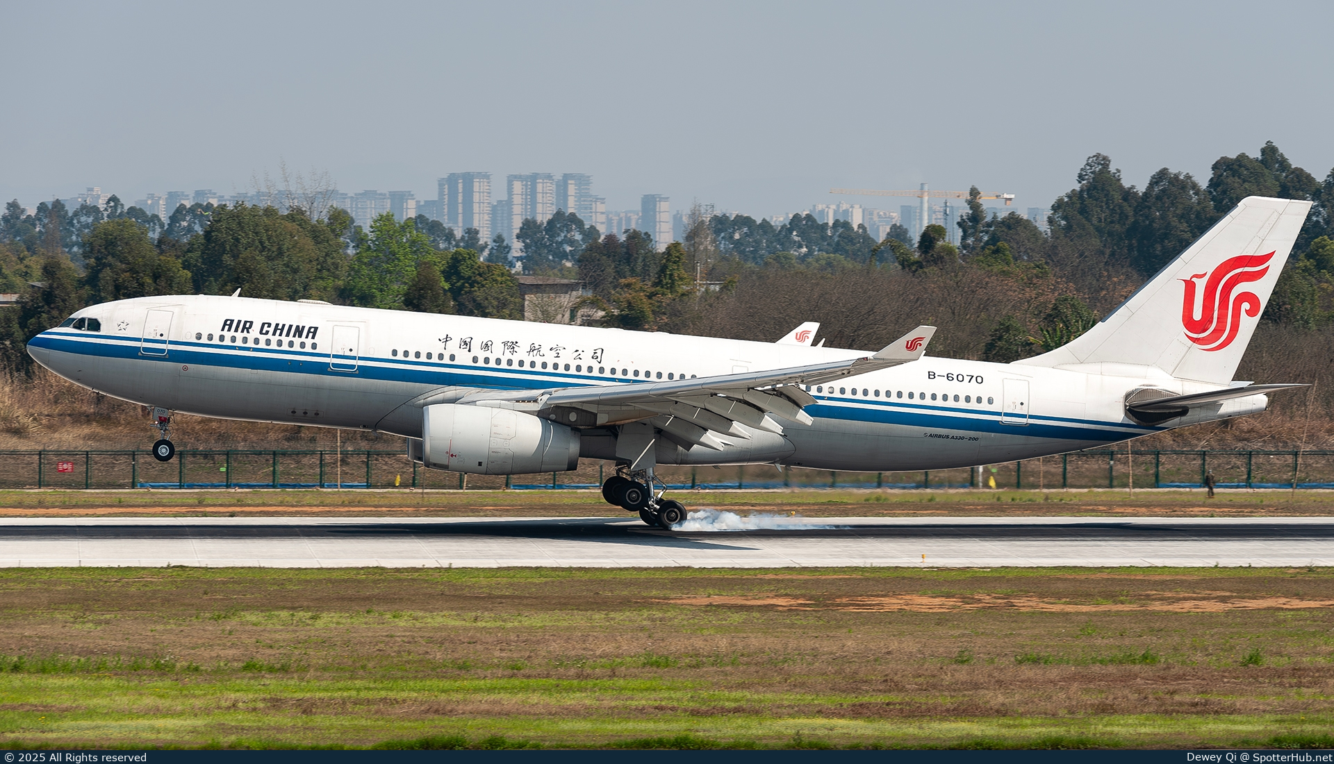 Photo of B-6070 - Airbus A330-243 operated by Air China